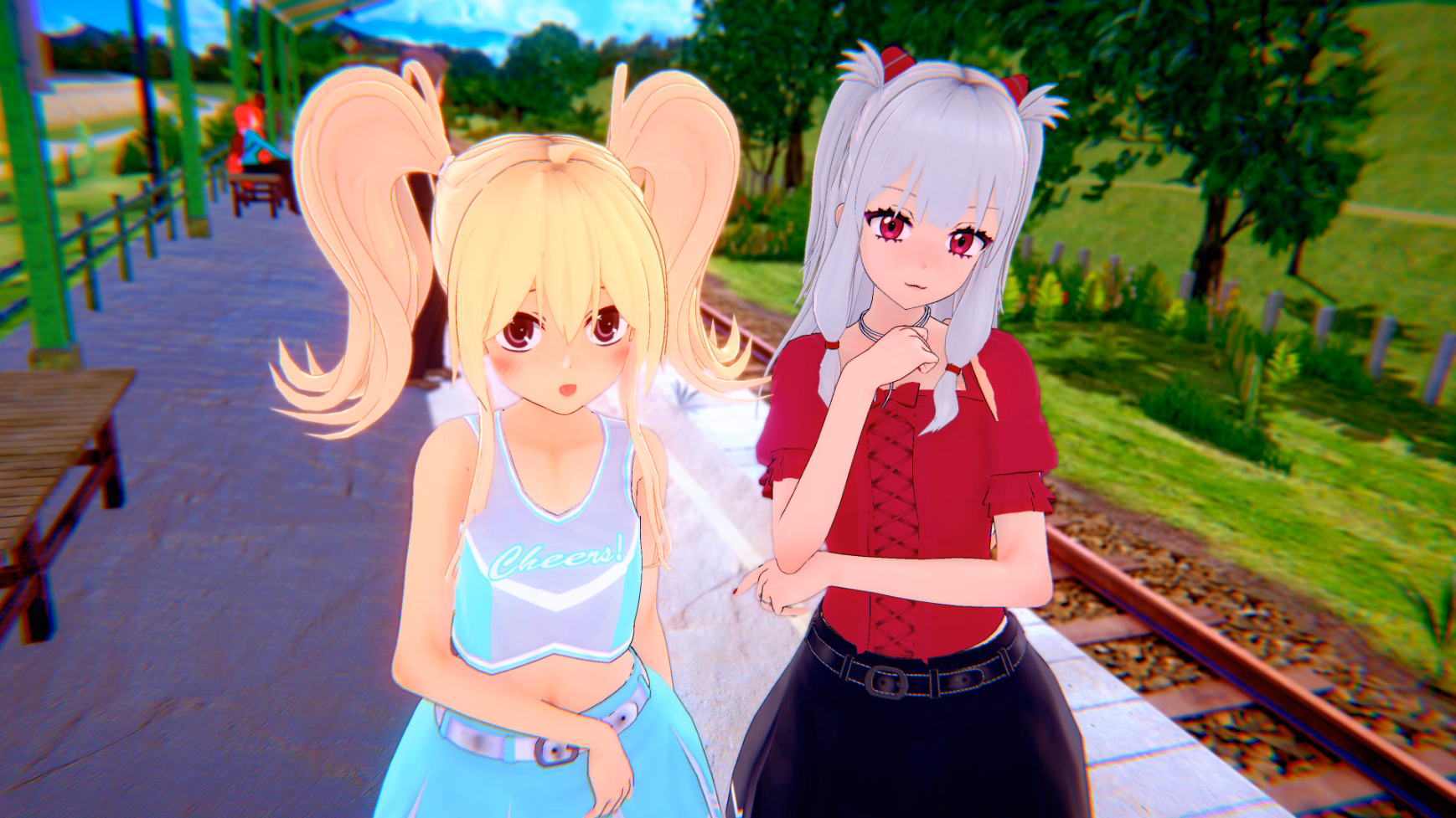 VN Ren'Py Between Two Points by Amonie [Ep.2] [Amonie]