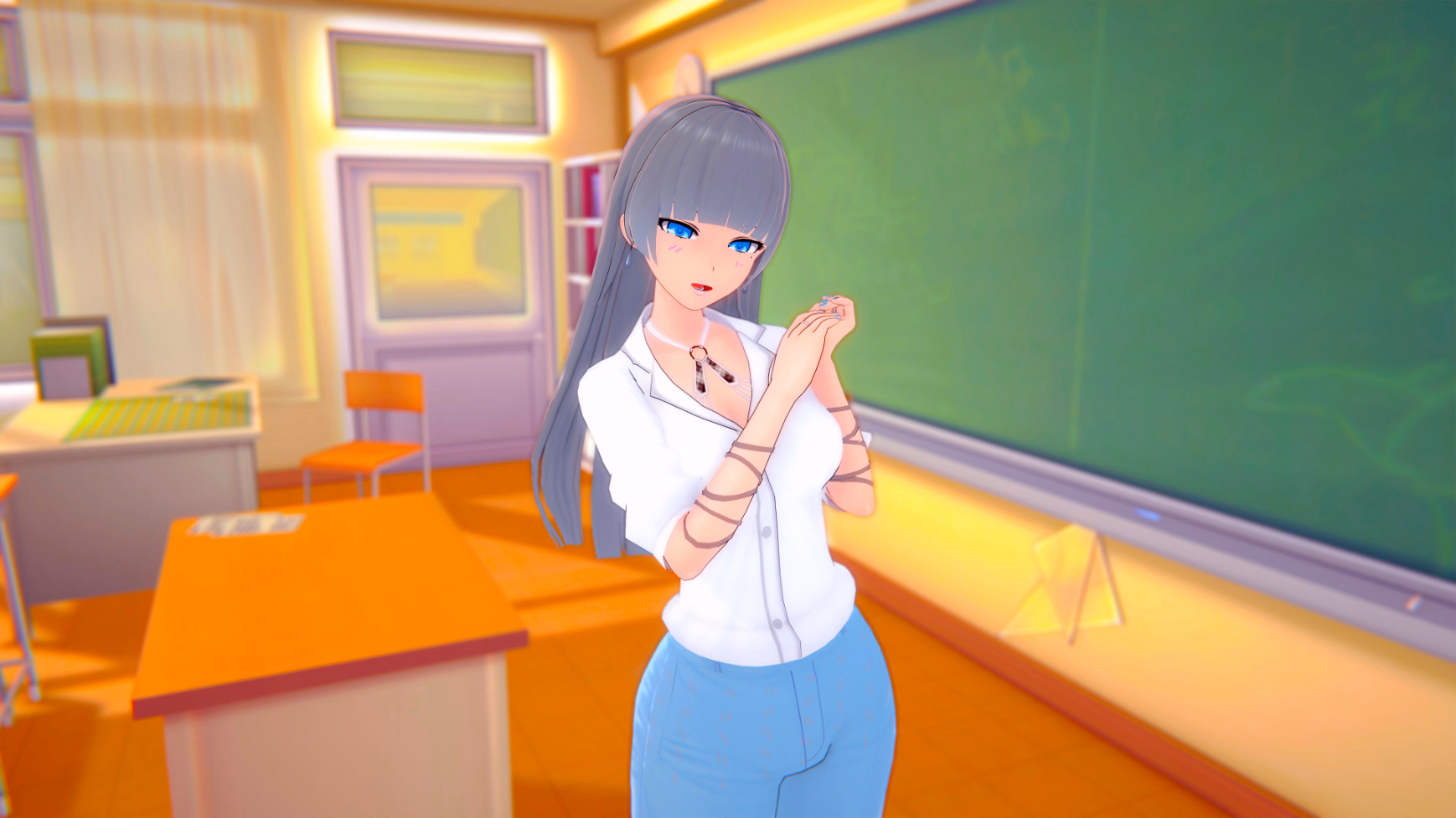 VN Ren'Py Between Two Points by Amonie [Ep.2] [Amonie]