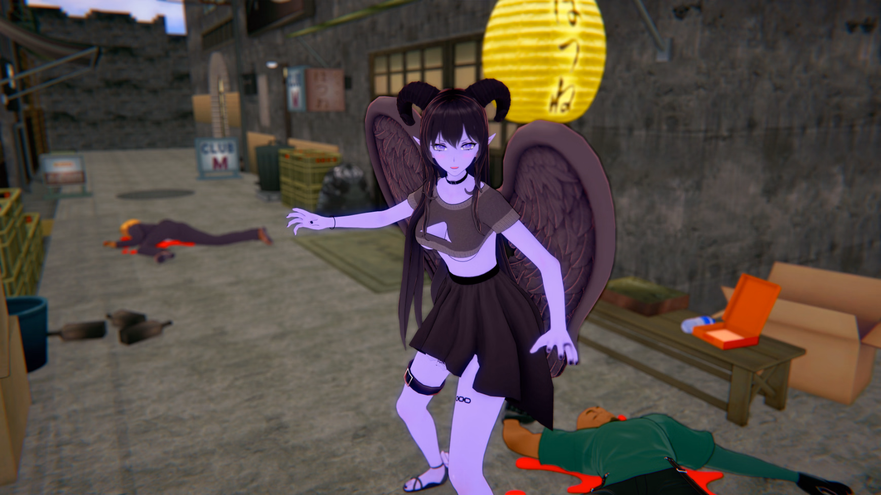 VN Ren'Py Between Two Points by Amonie [Ep.2] [Amonie]
