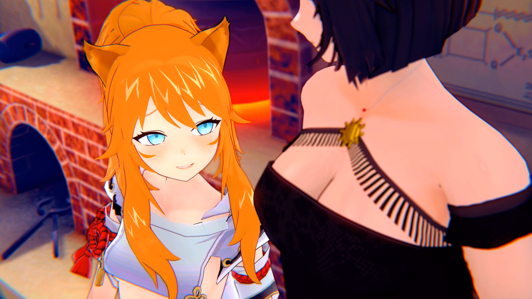 VN Ren'Py Between Two Points by Amonie [Ep.2] [Amonie]