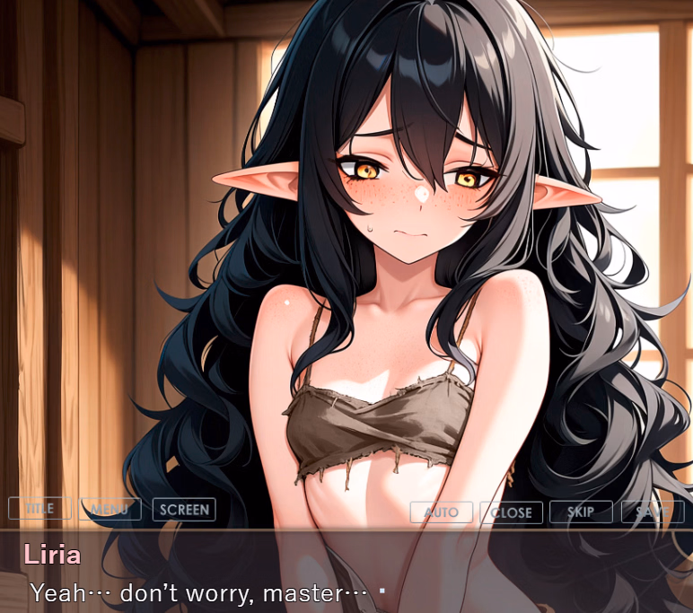 Others The Elven Girl I Rescued is Now My Servant [Demo] [Netherwing Games]