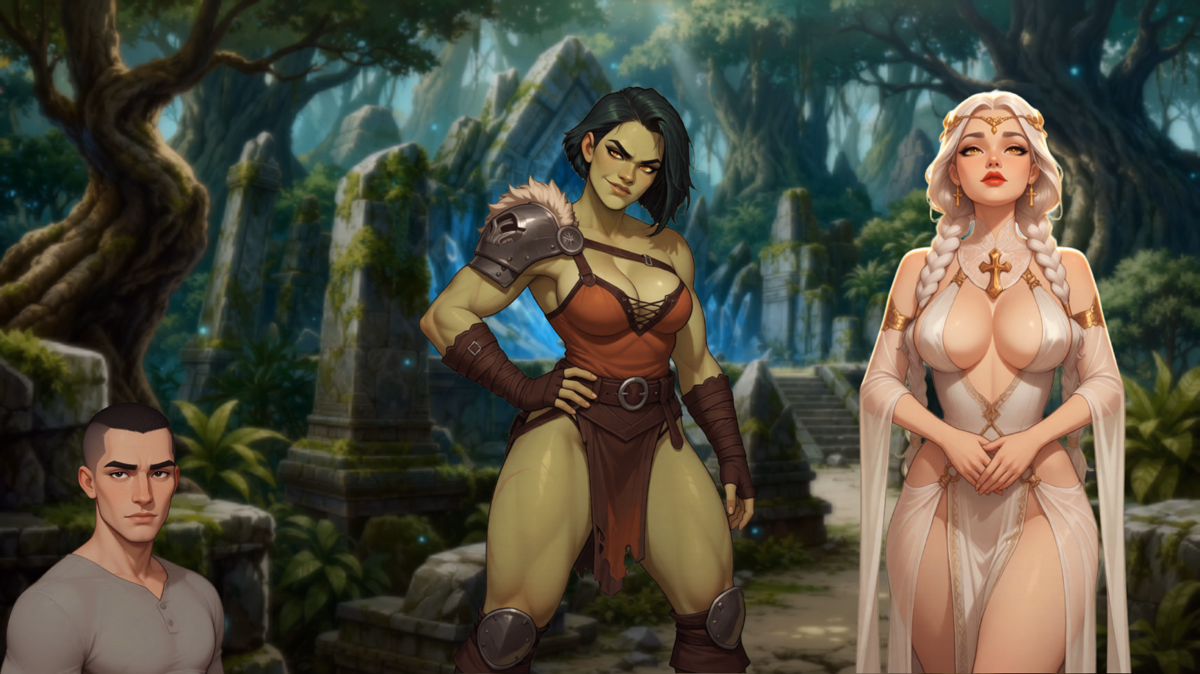 Ren'Py Heroes & Hotties [v0.1.0] [Drunk Robot]