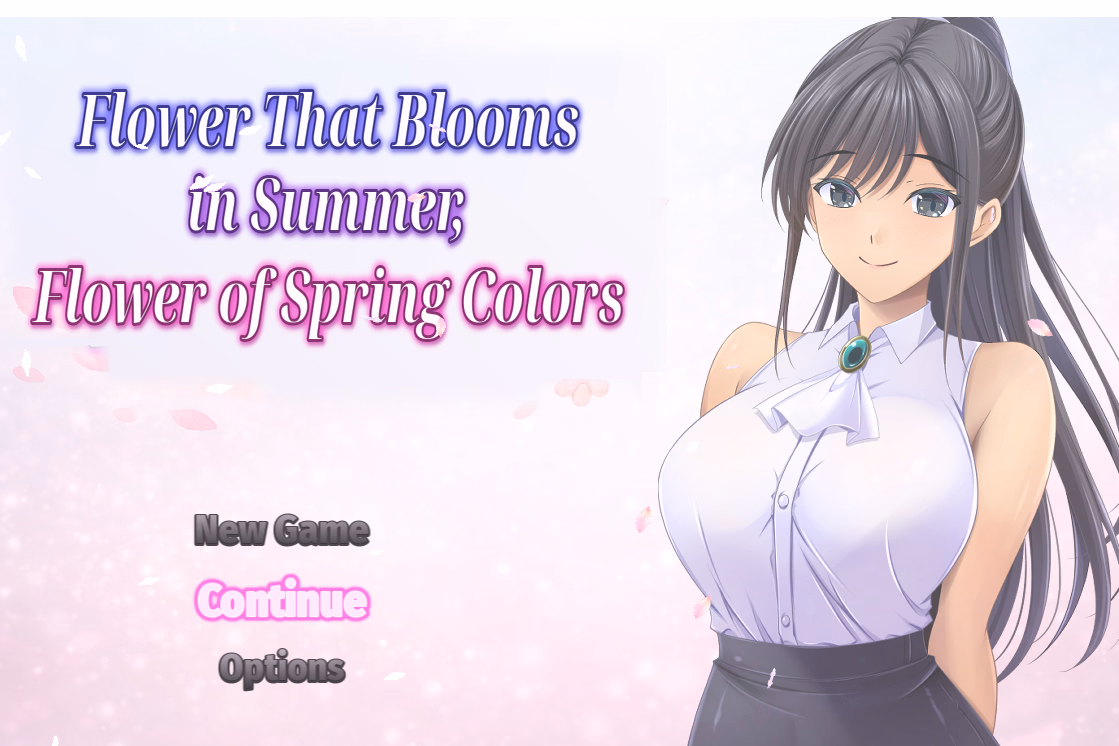 RPGM Completed Flower That Blooms in Summer, Flower of Spring Colors [v1.1] [Golden Cat]