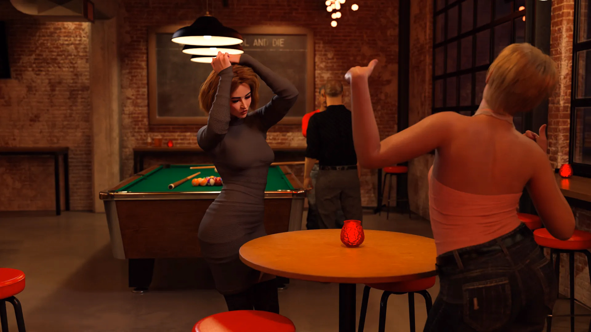 VN Ren'Py IT Girls and the Price of Peaches [v0.1] [GamesMTP]