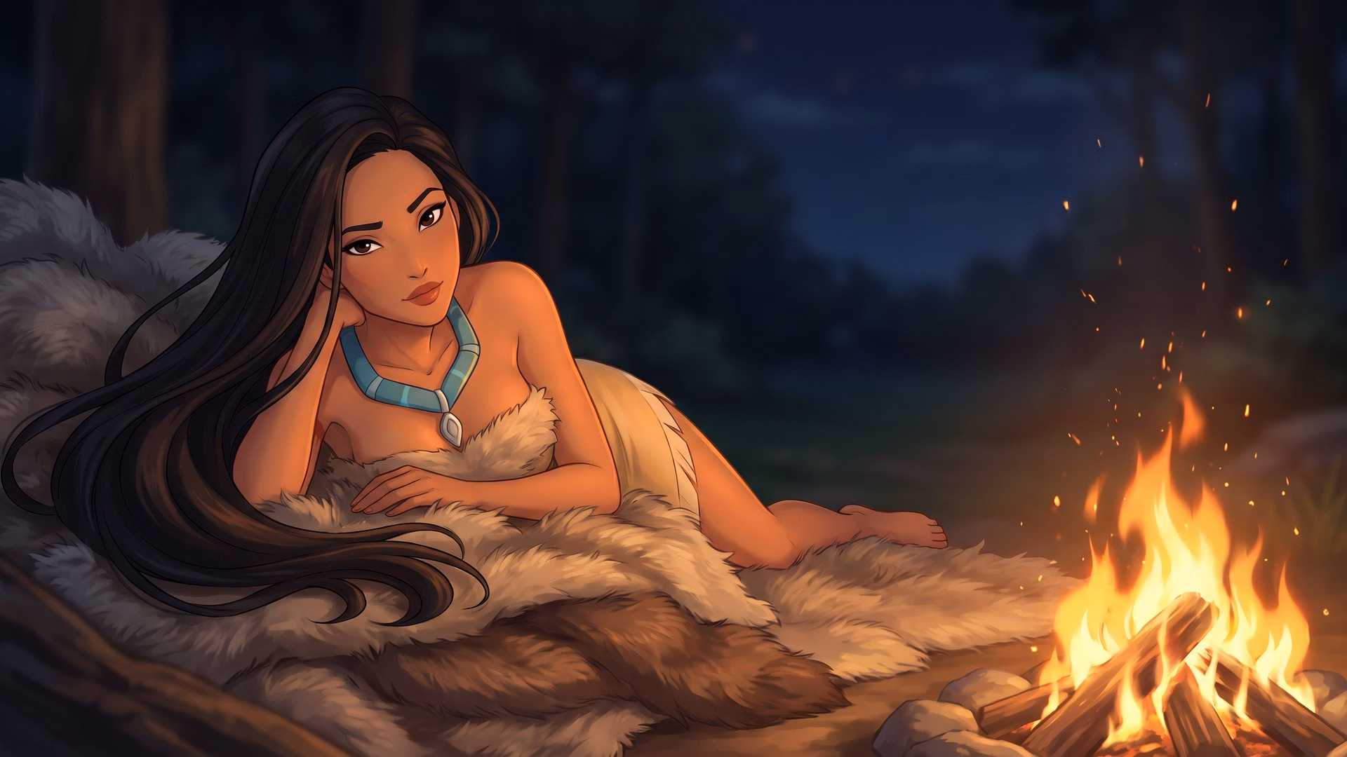 VN Ren'Py Charmed Tales: Colors of the Wind [v1.0] [Immoral Studios]