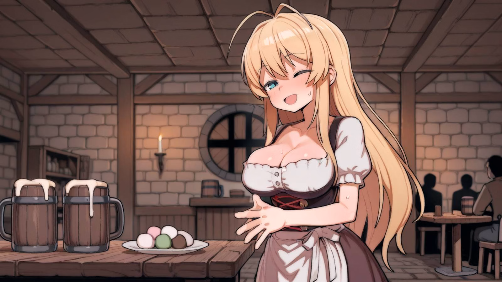 VN Ren'Py Bartender: Moonlight Host [Demo] [DoujinSoft]