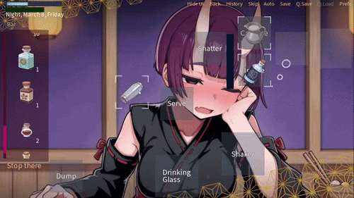 VN Ren'Py Bartender: Moonlight Host [Demo] [DoujinSoft]