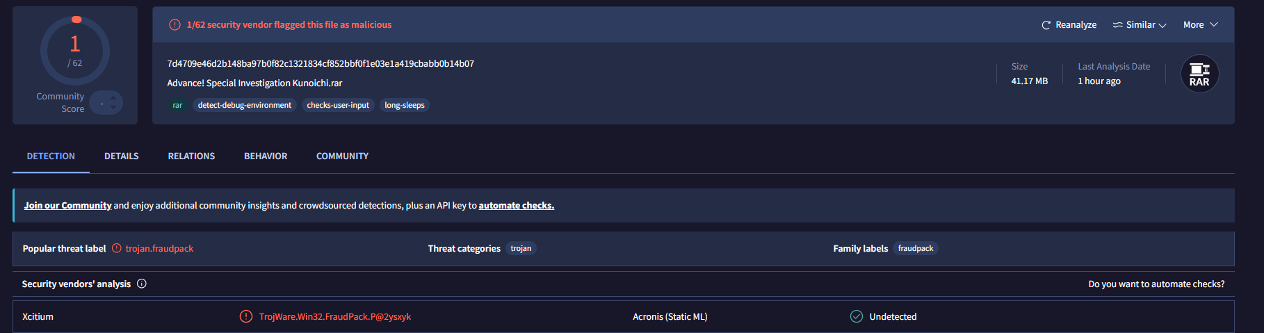 Unity Completed Advance! Special Investigation Kunoichi [Final] [ping]