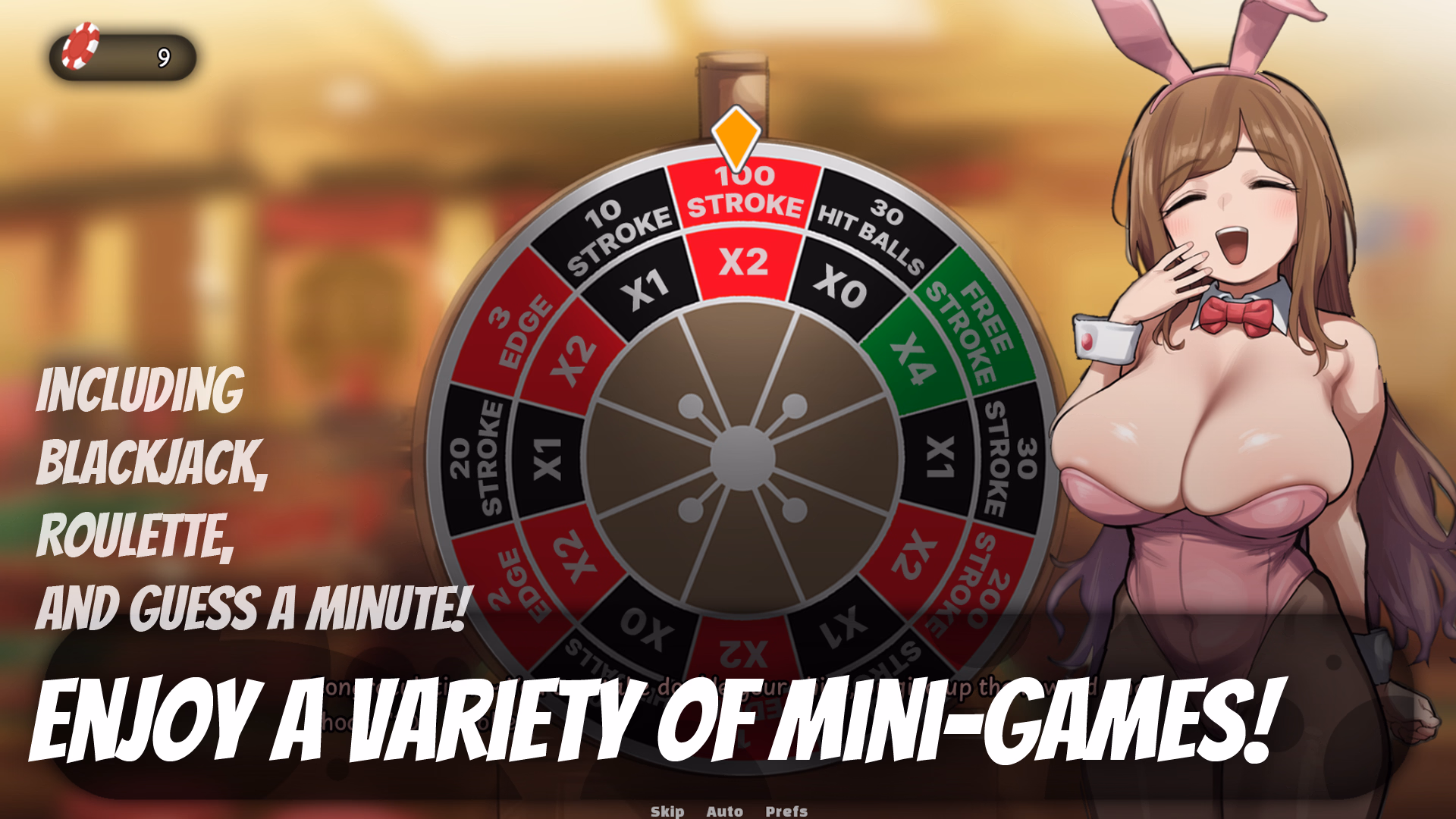 Ren'Py Completed Fap Fap Casino [Final] [KKG Fap Studio]