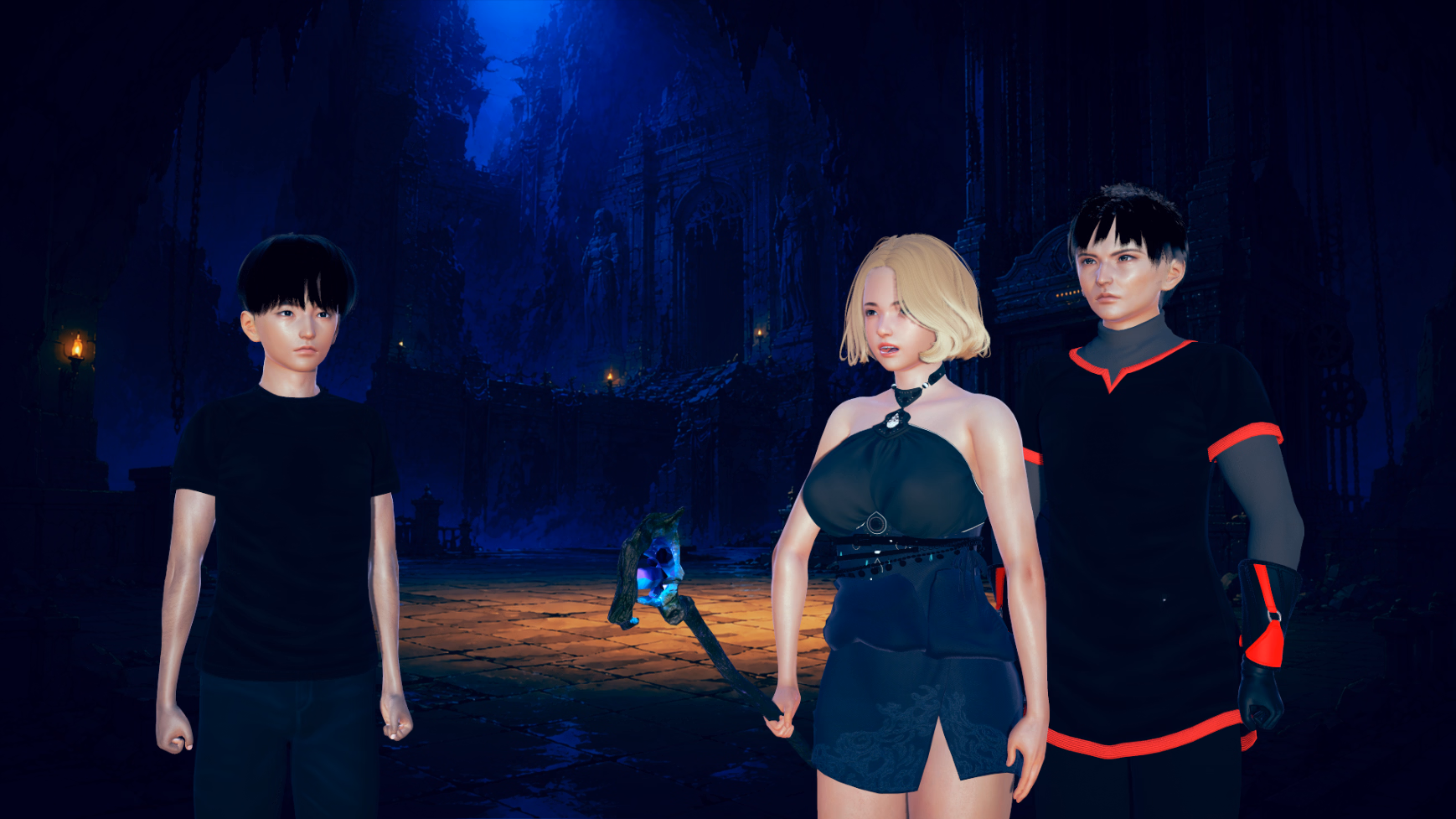 VN Ren'Py Glitched Hunter [v0.1] [PeakDark]