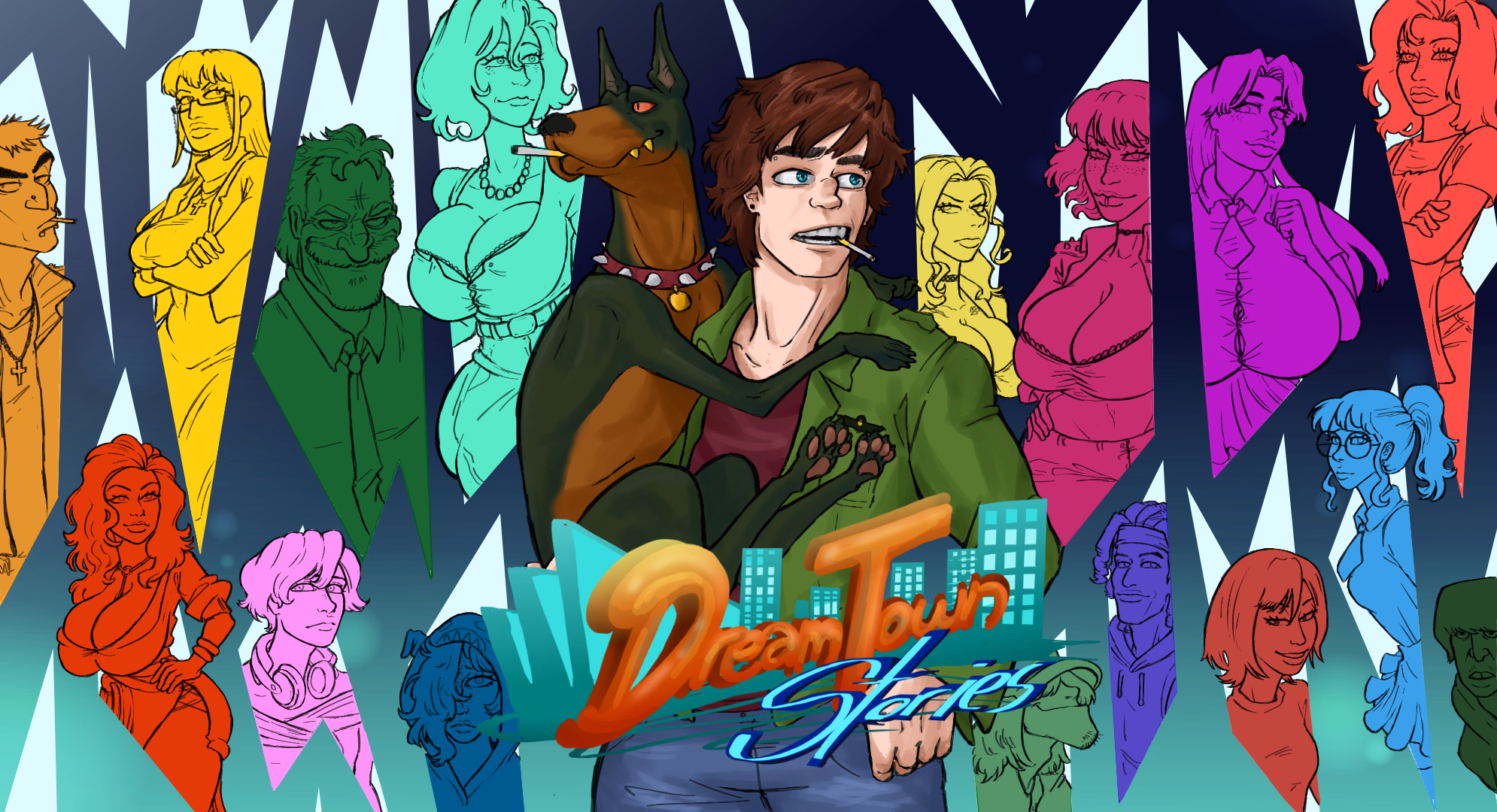 VN Ren'Py DreamTown Stories: Prologue [v0.1] [ZuggMaBalls]