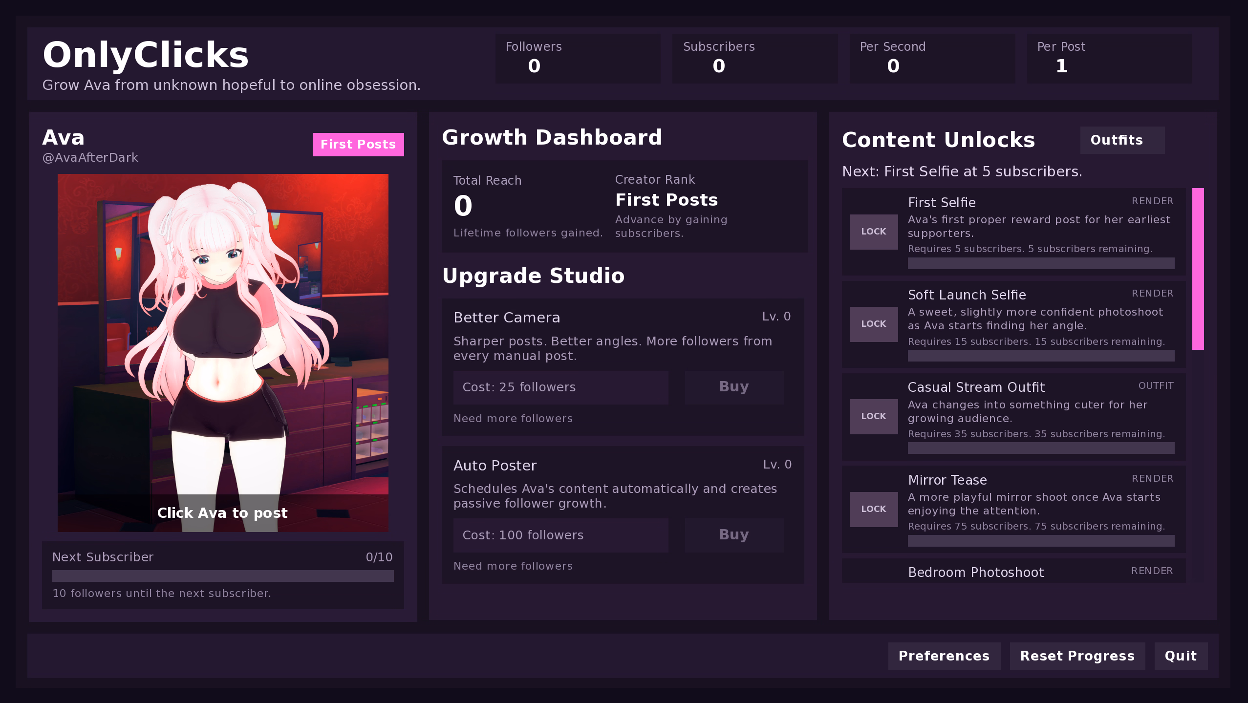 Ren'Py Completed OnlyClicks [v1.0.1] [RumiGames]
