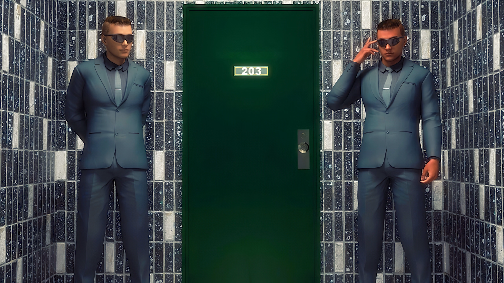 VN Ren'Py Rouge Logistics International [v0.02a] [Just Aaron Art]