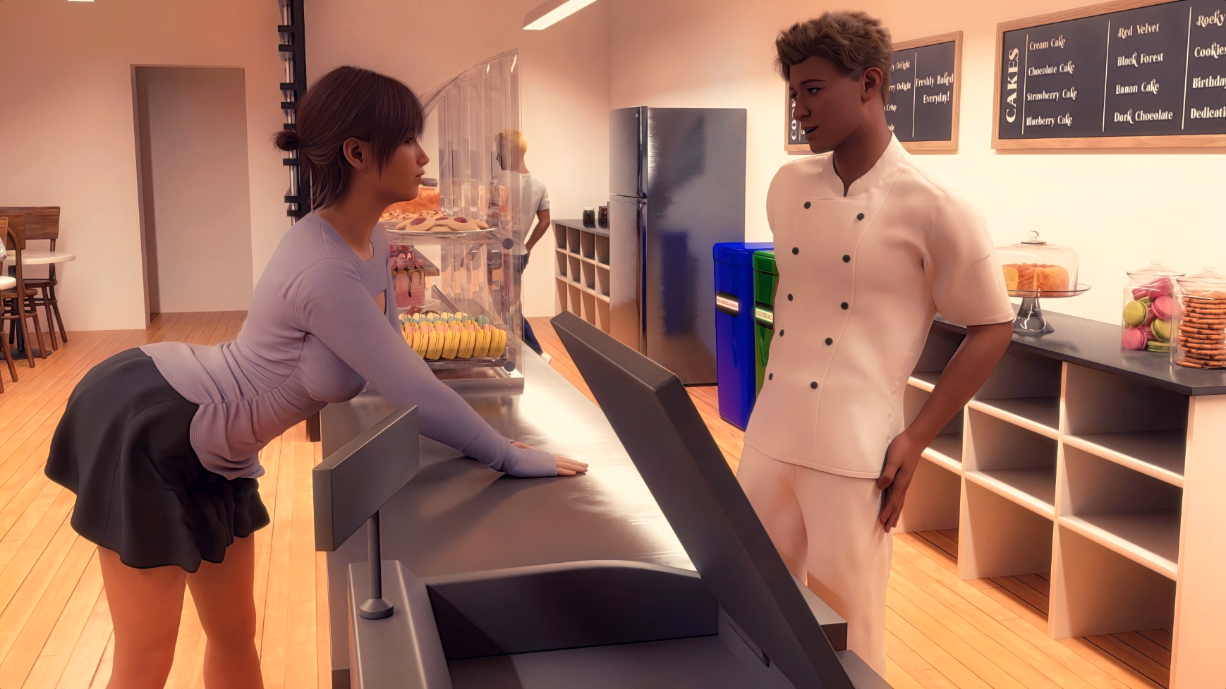 VN Ren'Py Rouge Logistics International [v0.02a] [Just Aaron Art]