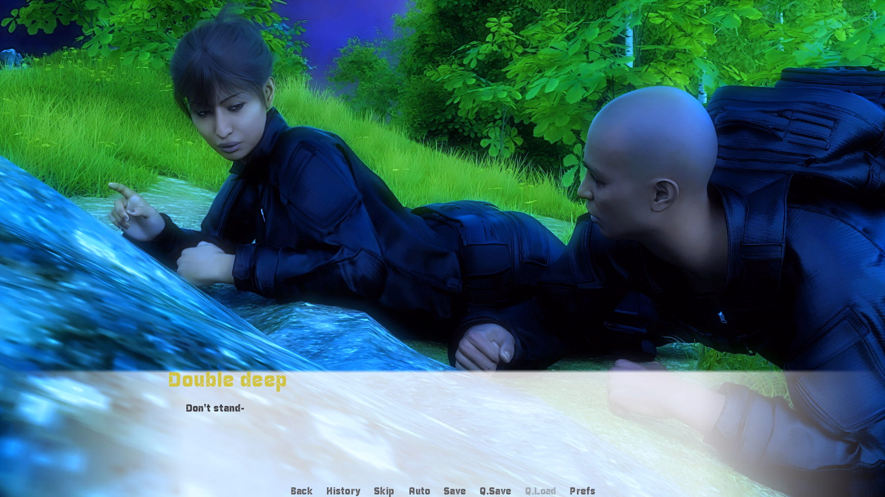 VN Ren'Py Rouge Logistics International [v0.02a] [Just Aaron Art]