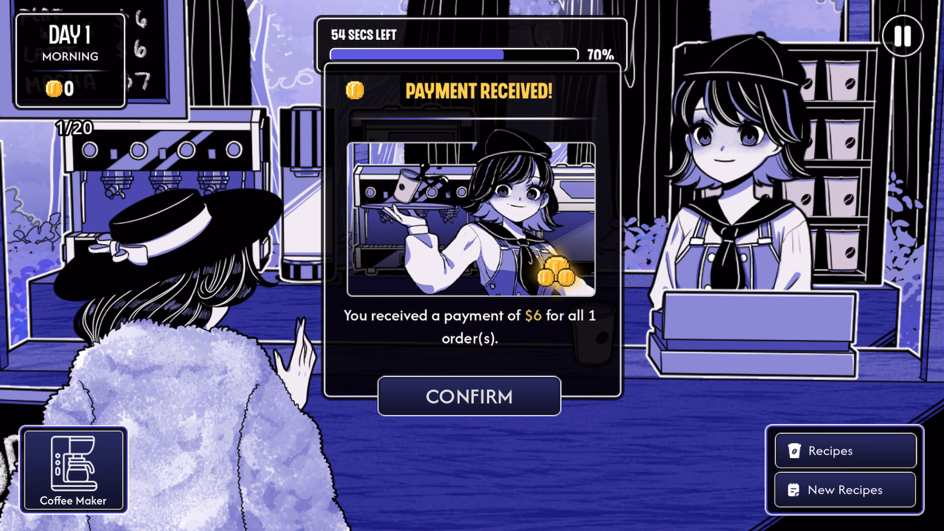 Godot Anomaly Cafe [v0.1] [HoruBrain]