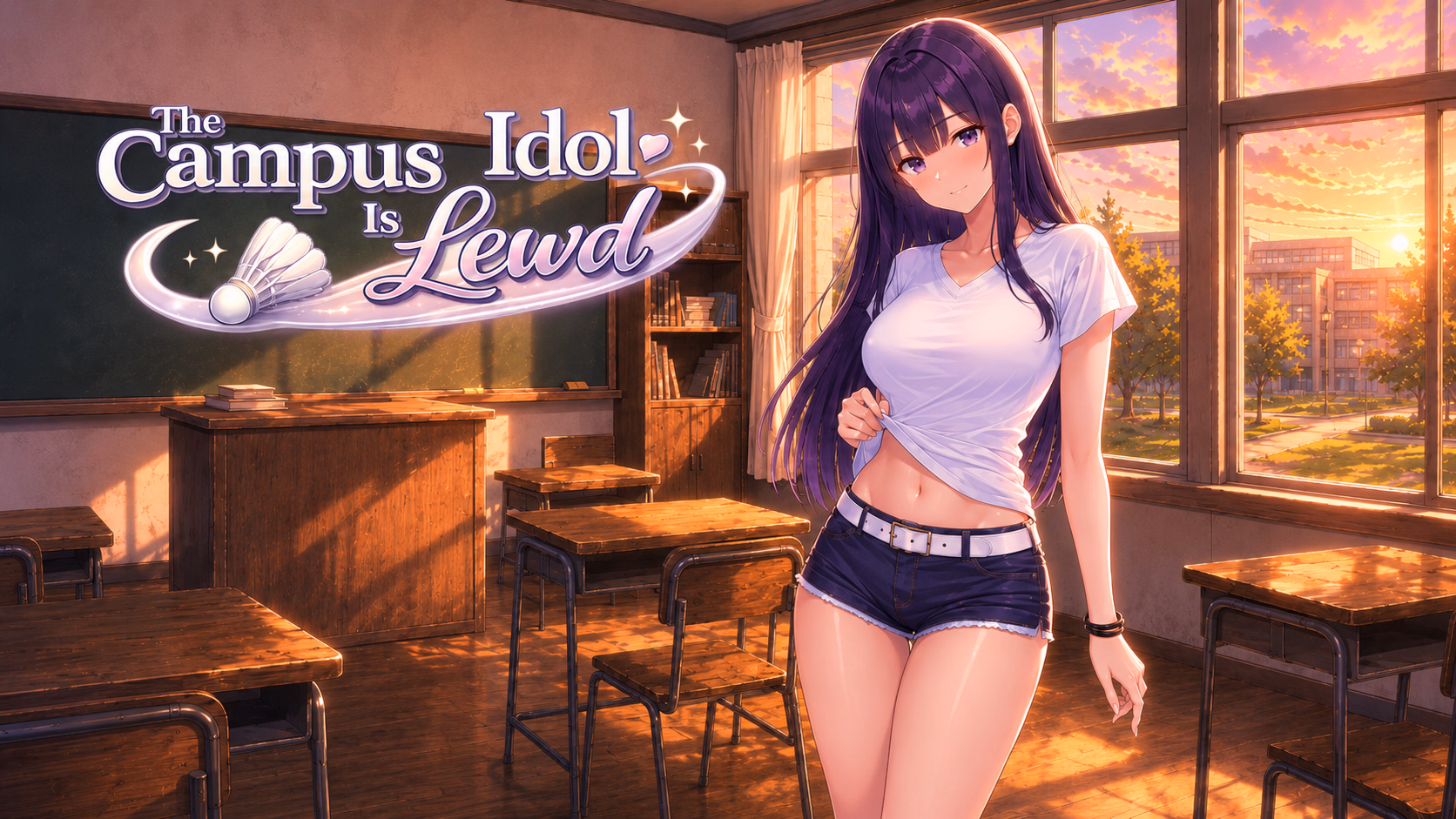 VN Ren'Py The Campus Idol Is Lewd [v0.2.0] [Vinreverie]