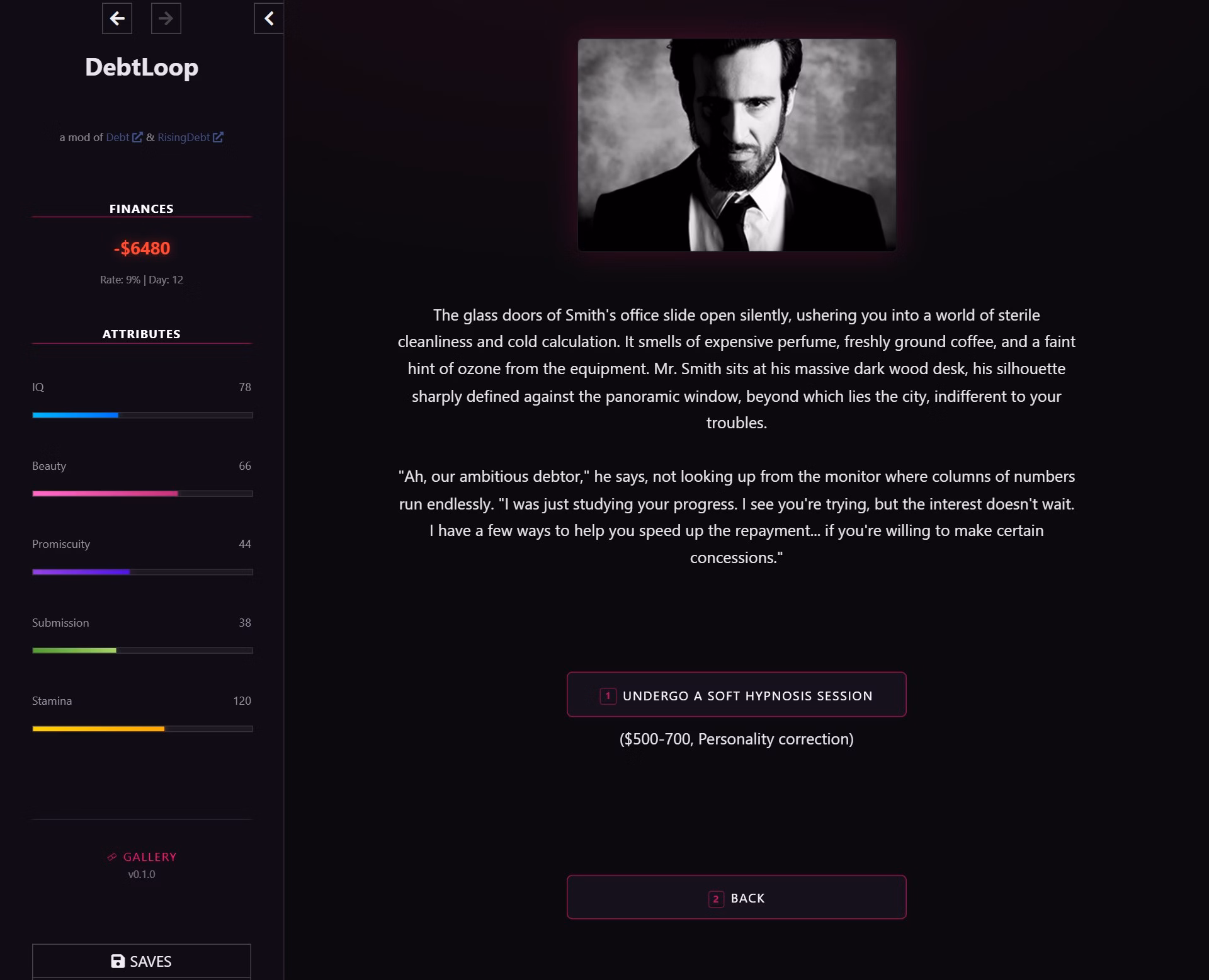 HTML DebtLoop [v0.1] [YellowArachnid]