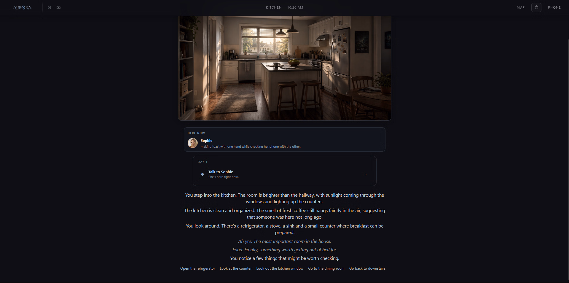 HTML AURORA [Demo v0.1] [EBONFLARE]