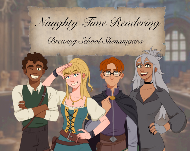 Ren'Py Naughty Time Rendering: Brewing School Shenanigans [Demo] [SL-Gallery]