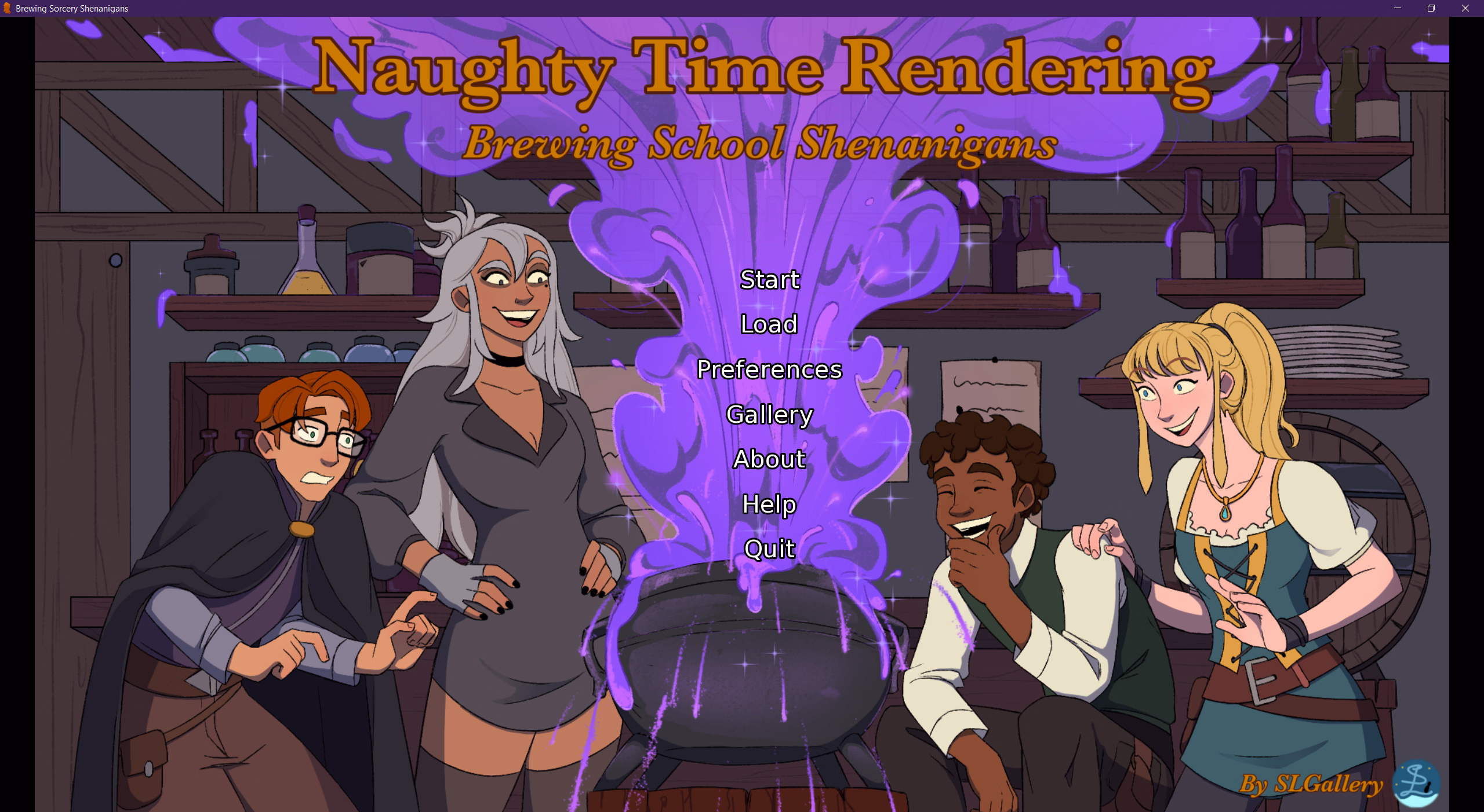 Ren'Py Naughty Time Rendering: Brewing School Shenanigans [Demo] [SL-Gallery]