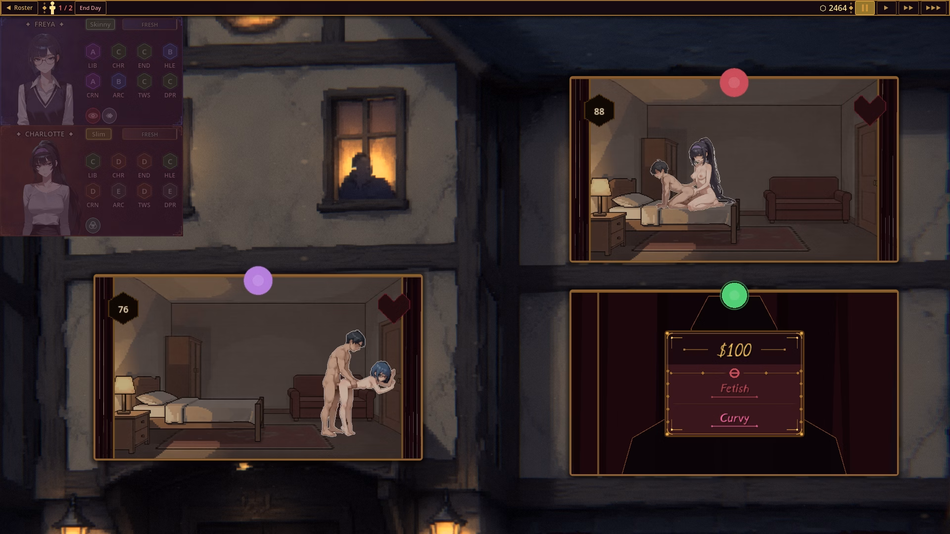 Godot The Succubus Summoned Me To Run Her Brothel!? [v0.1] [The Cat That Ate The Fish]