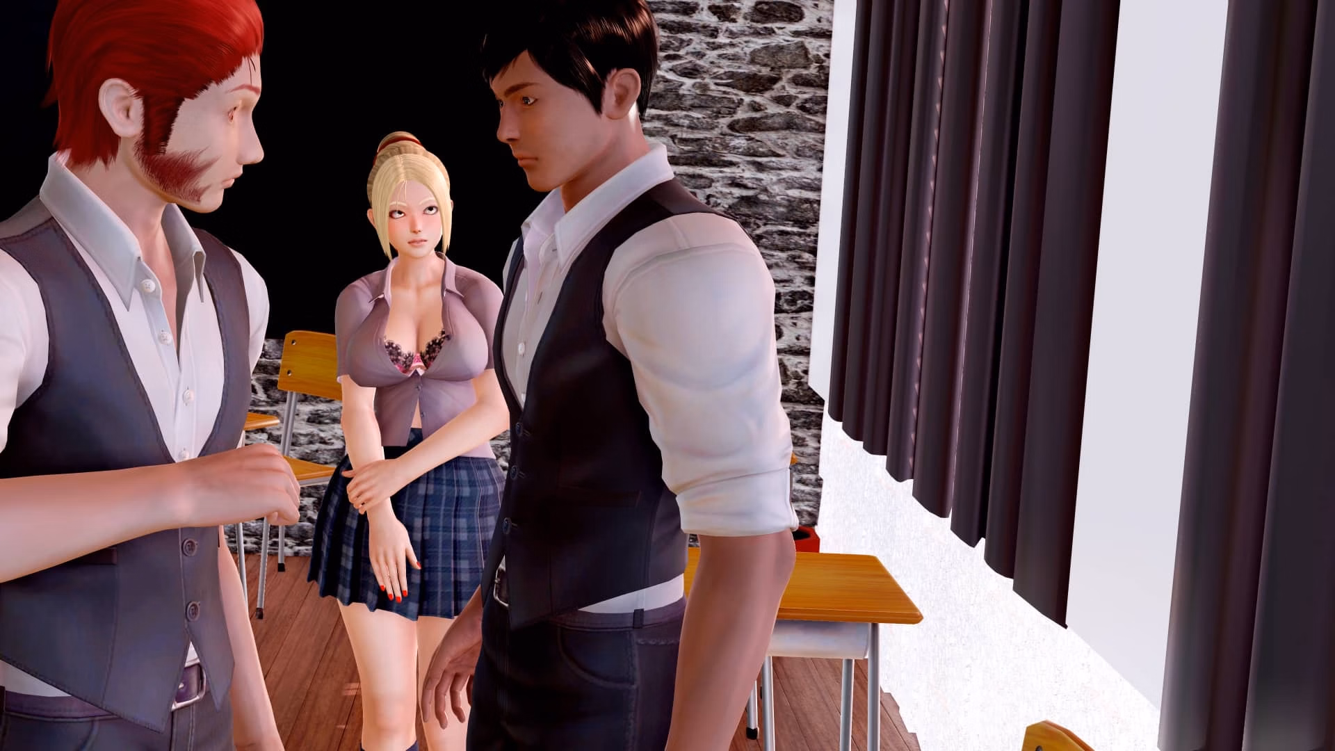 VN Ren'Py My New Canvas [v0.0.1] [AO Project]