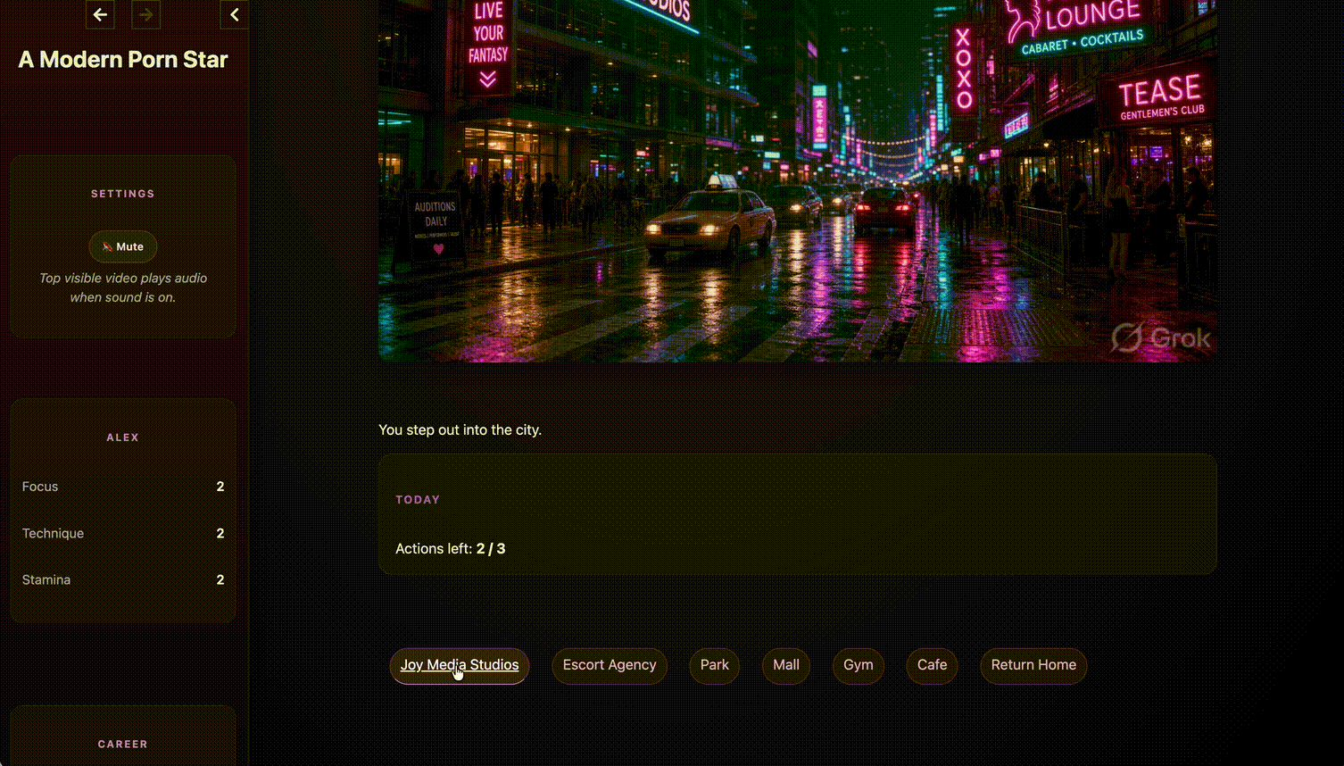 HTML A Modern Pornstar [v0.1] [REDCUPID]