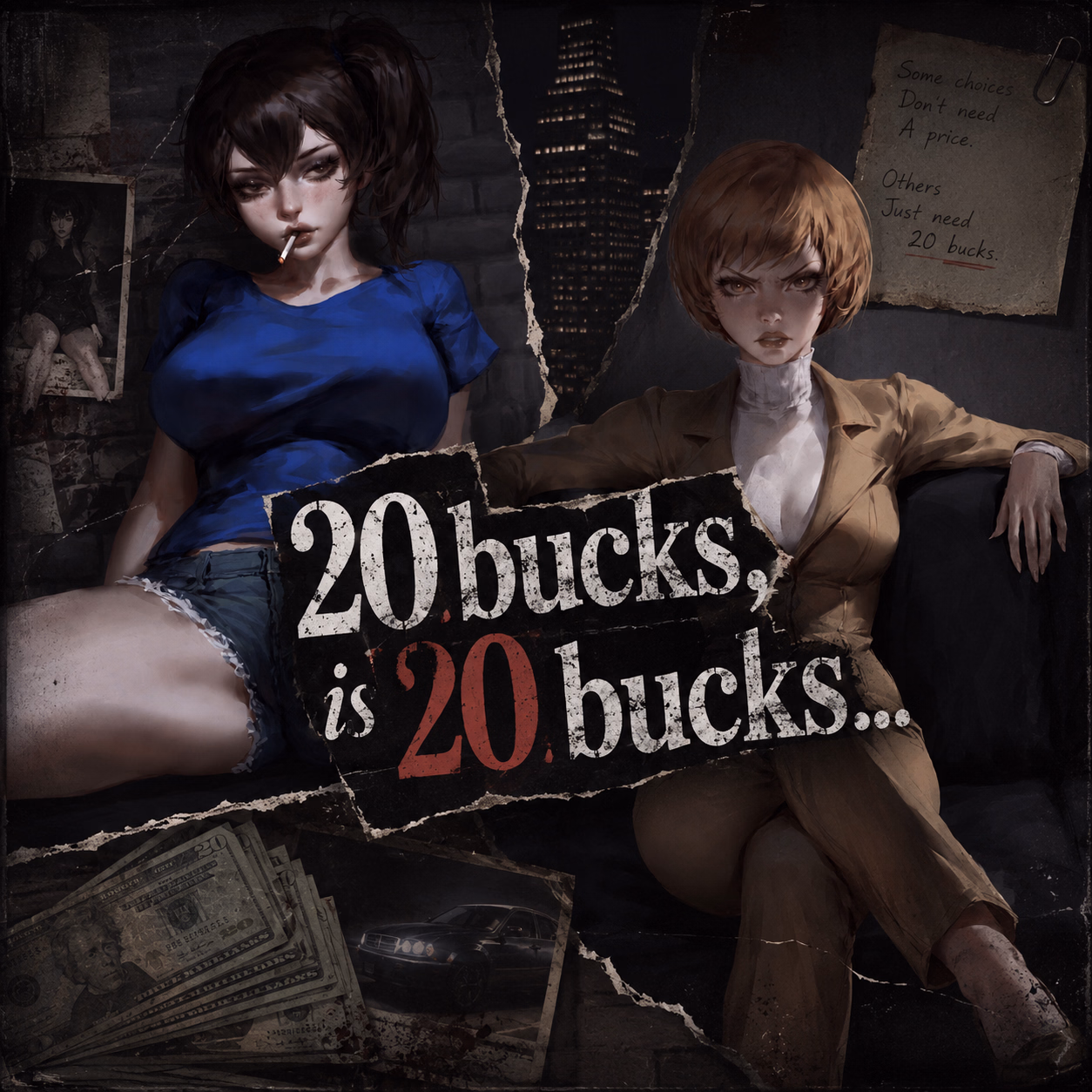 VN Ren'Py Completed 20 Bucks Is 20 Bucks: A Never-Ending Story [Final] [PalpatineStudio]