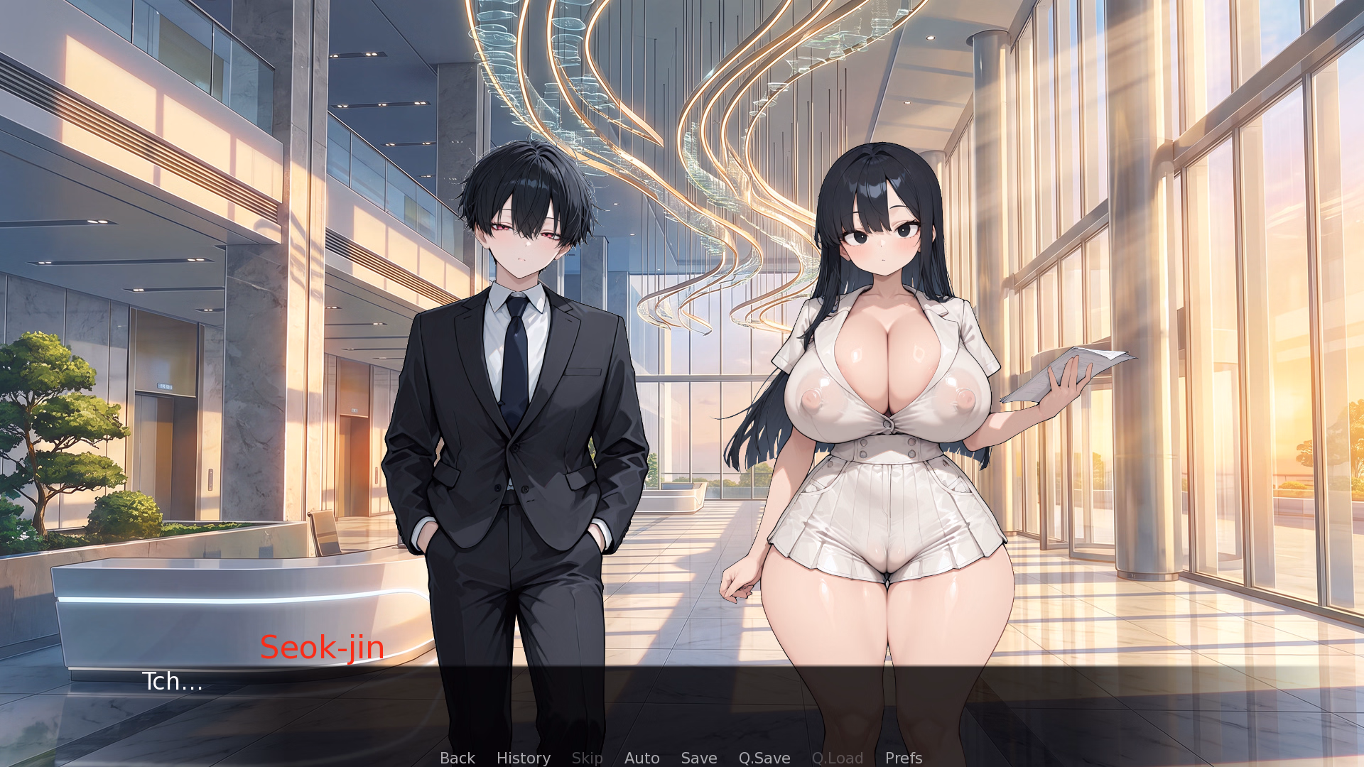 VN Ren'Py Gold in the Dust [v1.0] [The-One-Who-Writes]