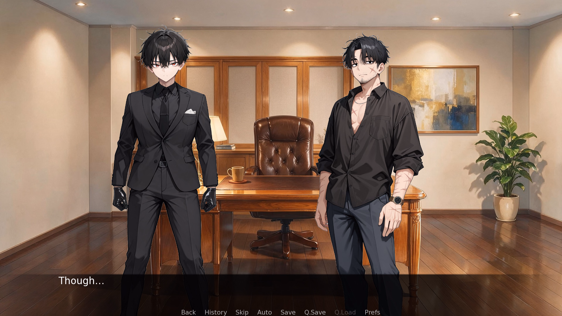 VN Ren'Py Gold in the Dust [v1.0] [The-One-Who-Writes]