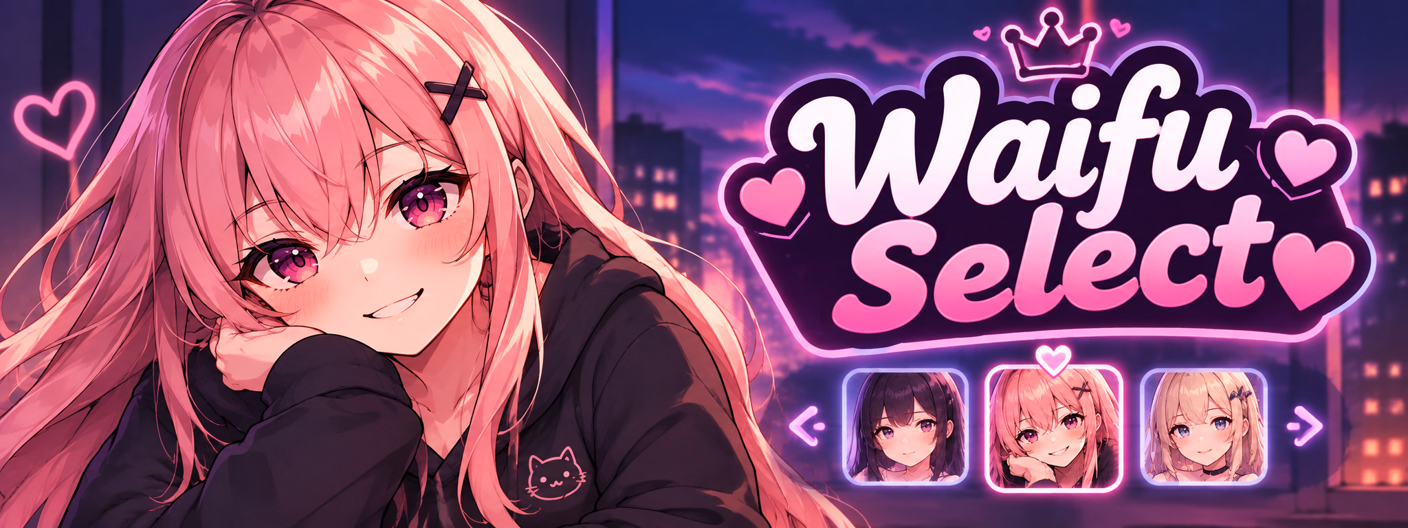 Unity Waifu Select [V1.0] [GHyperon]