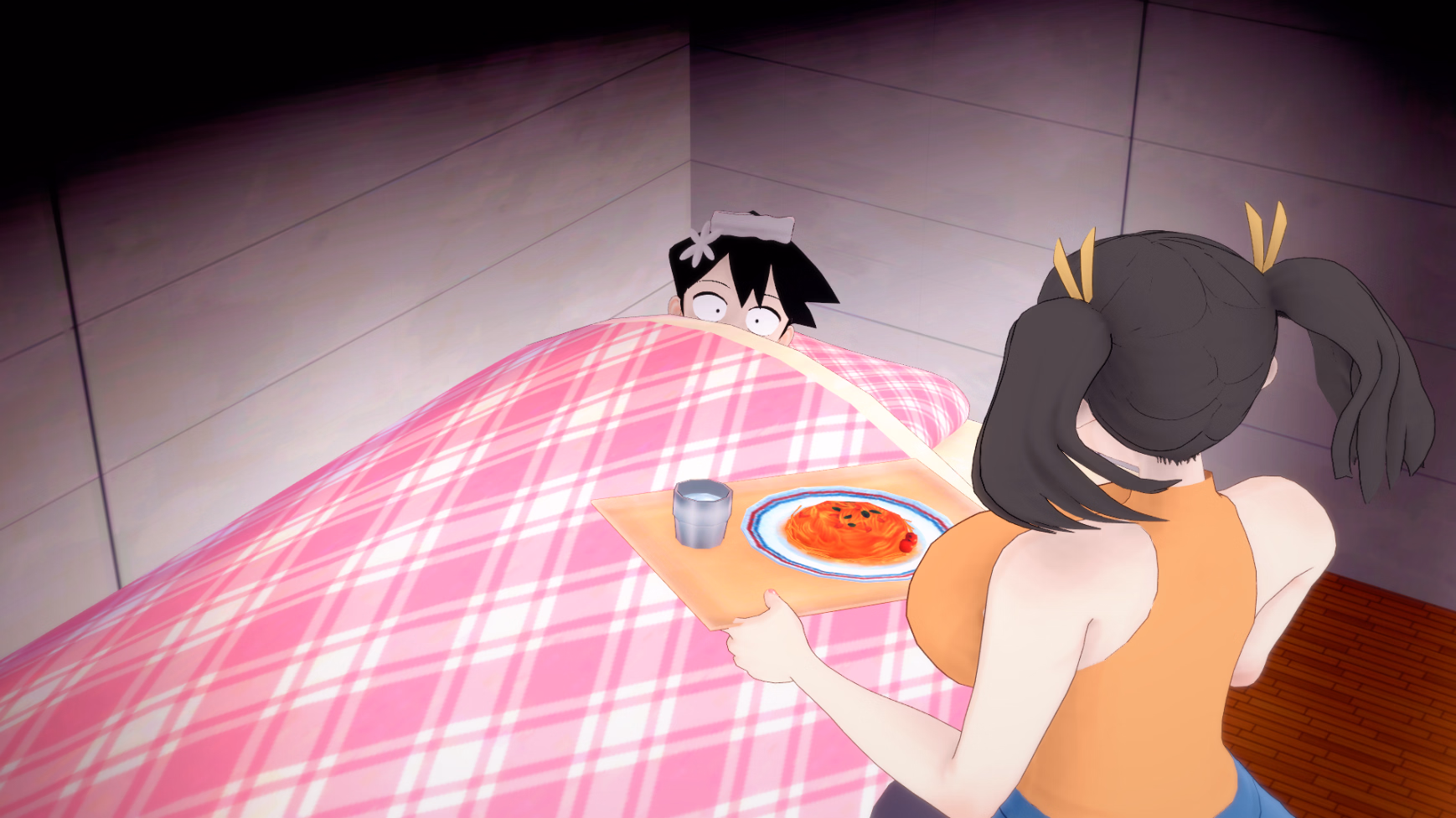 VN Ren'Py Komi Can't Resist [v0.1] [Rubystiles]