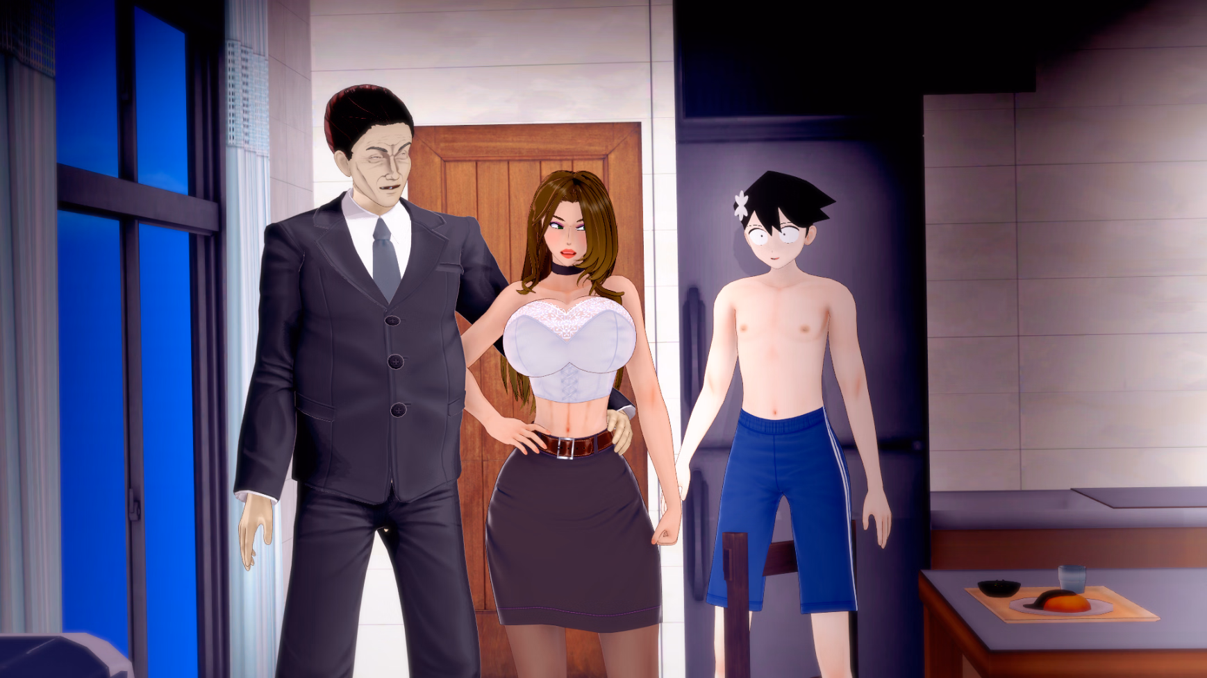 VN Ren'Py Komi Can't Resist [v0.1] [Rubystiles]