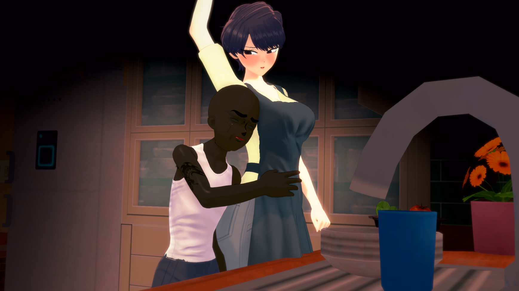 VN Ren'Py Komi Can't Resist [v0.1] [Rubystiles]