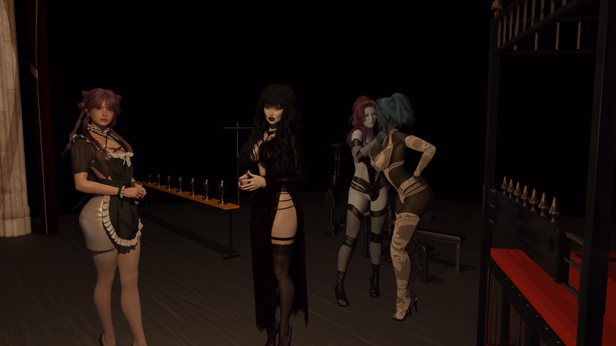 VN Ren'Py Dance Of Lurid Longing [v0.1] [Preacher of Y]