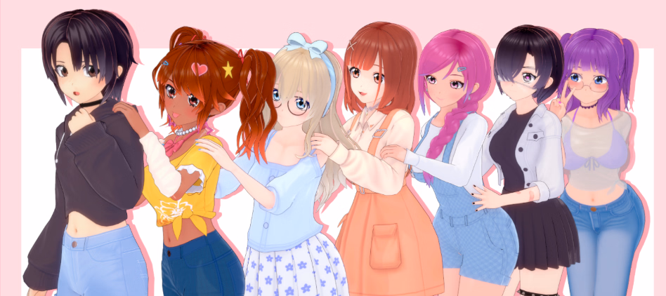 VN Ren'Py My Harem Camp [v0.1.0] [Blush Blossom]