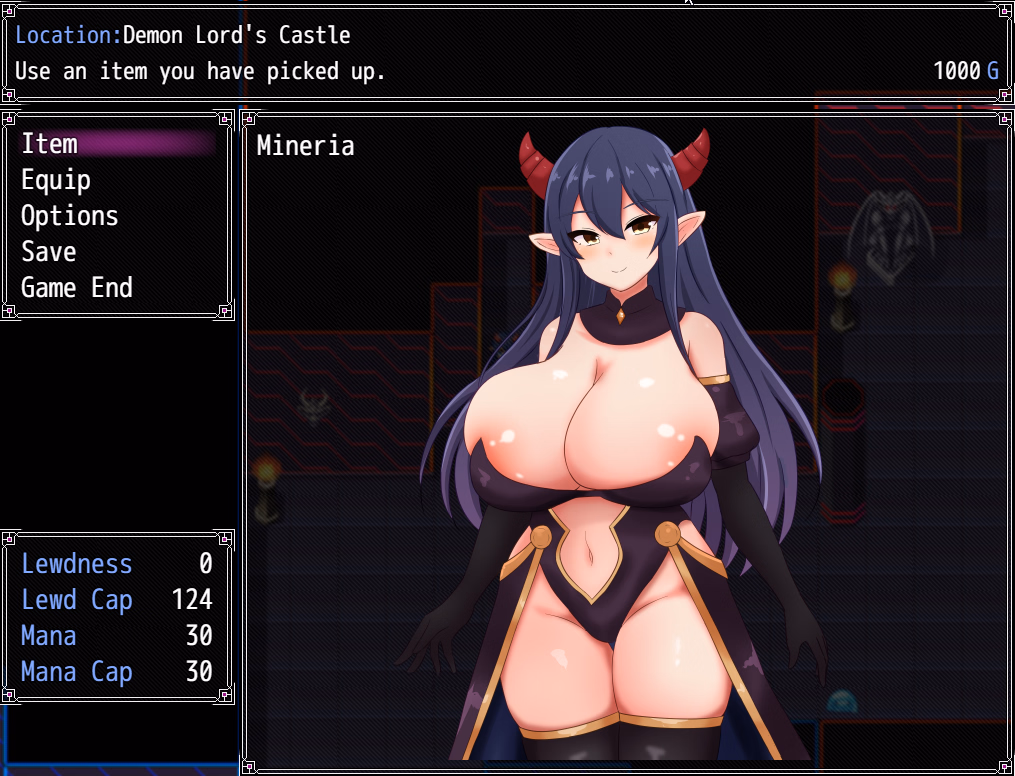 RPGM Completed Demon Lord Mineria and the Nameless Village's Ero Trap Dungeon [v1.0] [Sazameki Street]