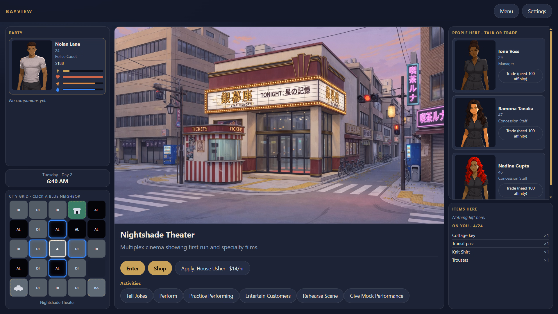 HTML Bayview City [v0.1.0] [LubricatedKitty]
