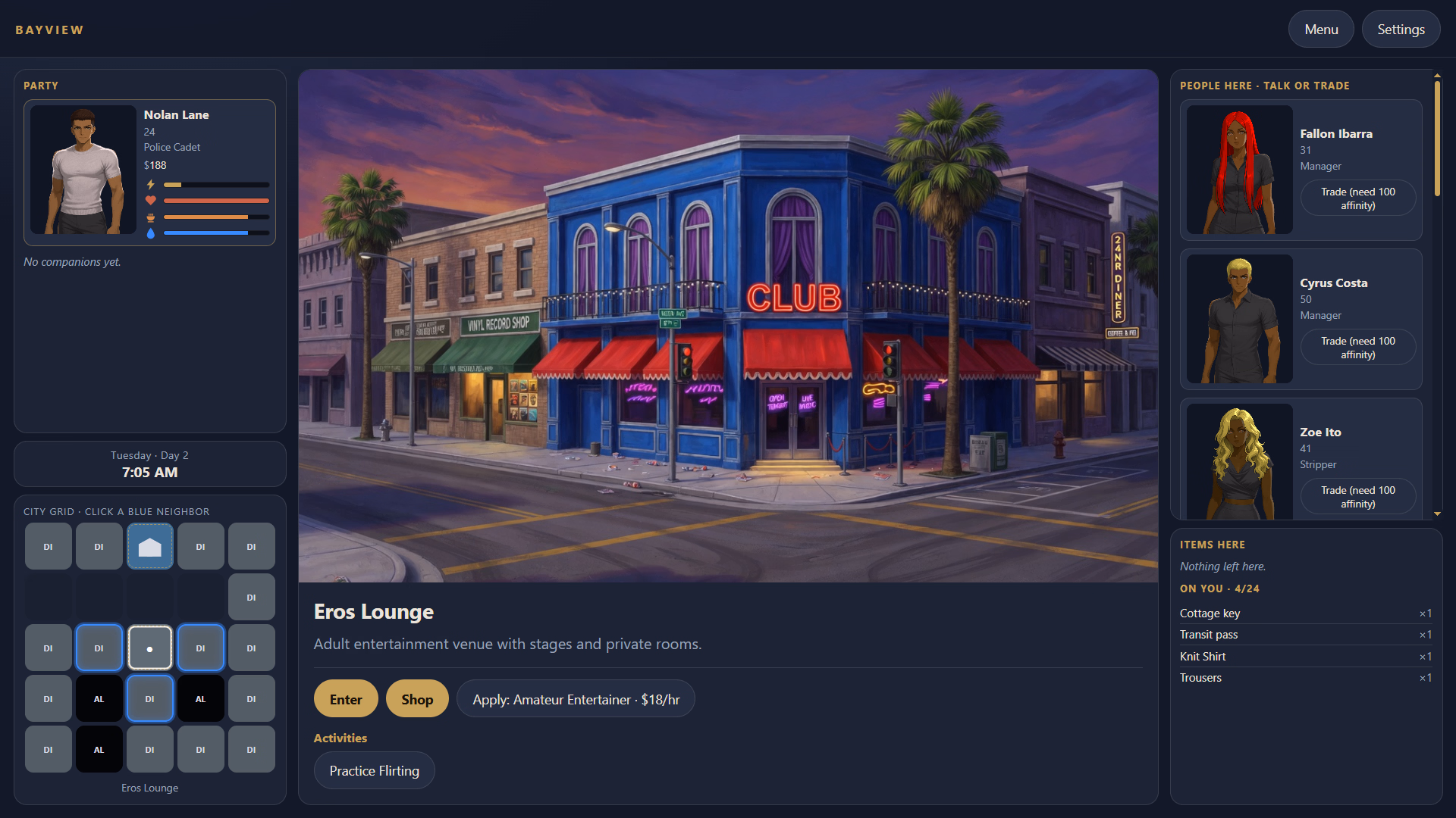 HTML Bayview City [v0.1.0] [LubricatedKitty]