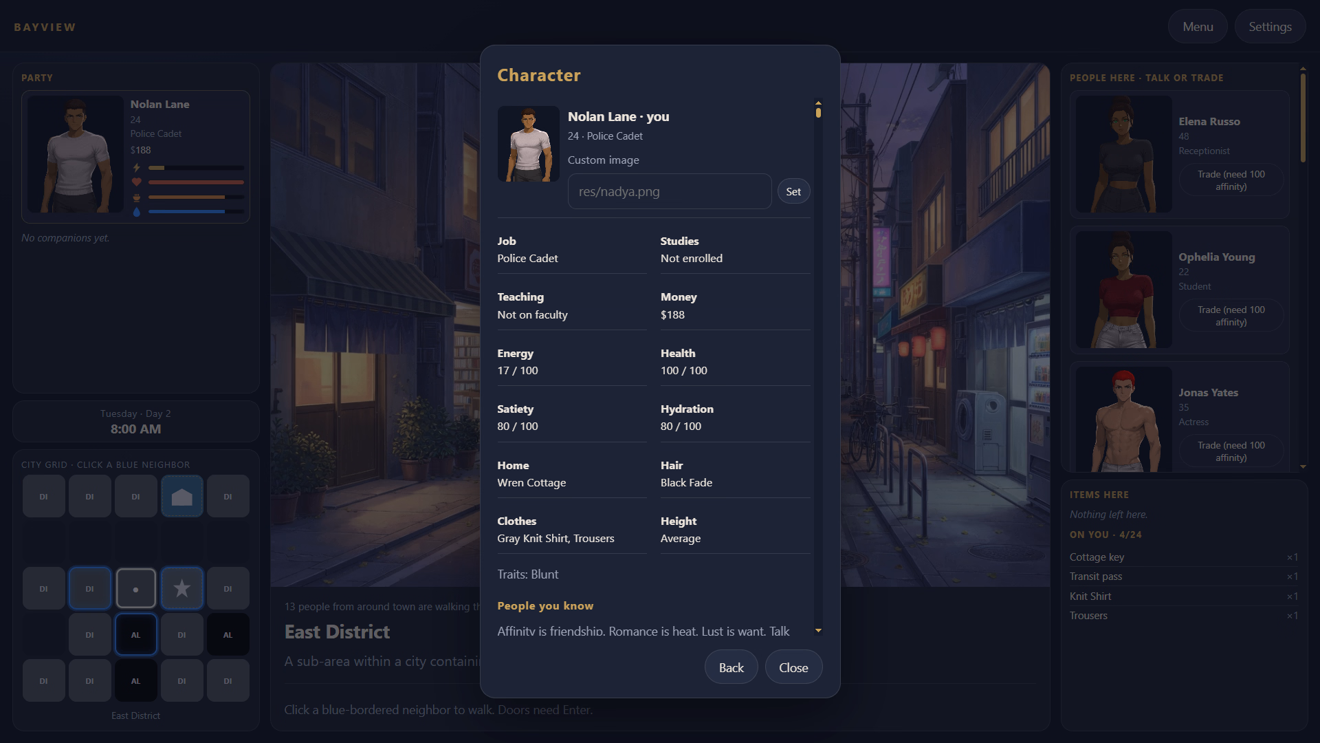 HTML Bayview City [v0.1.0] [LubricatedKitty]