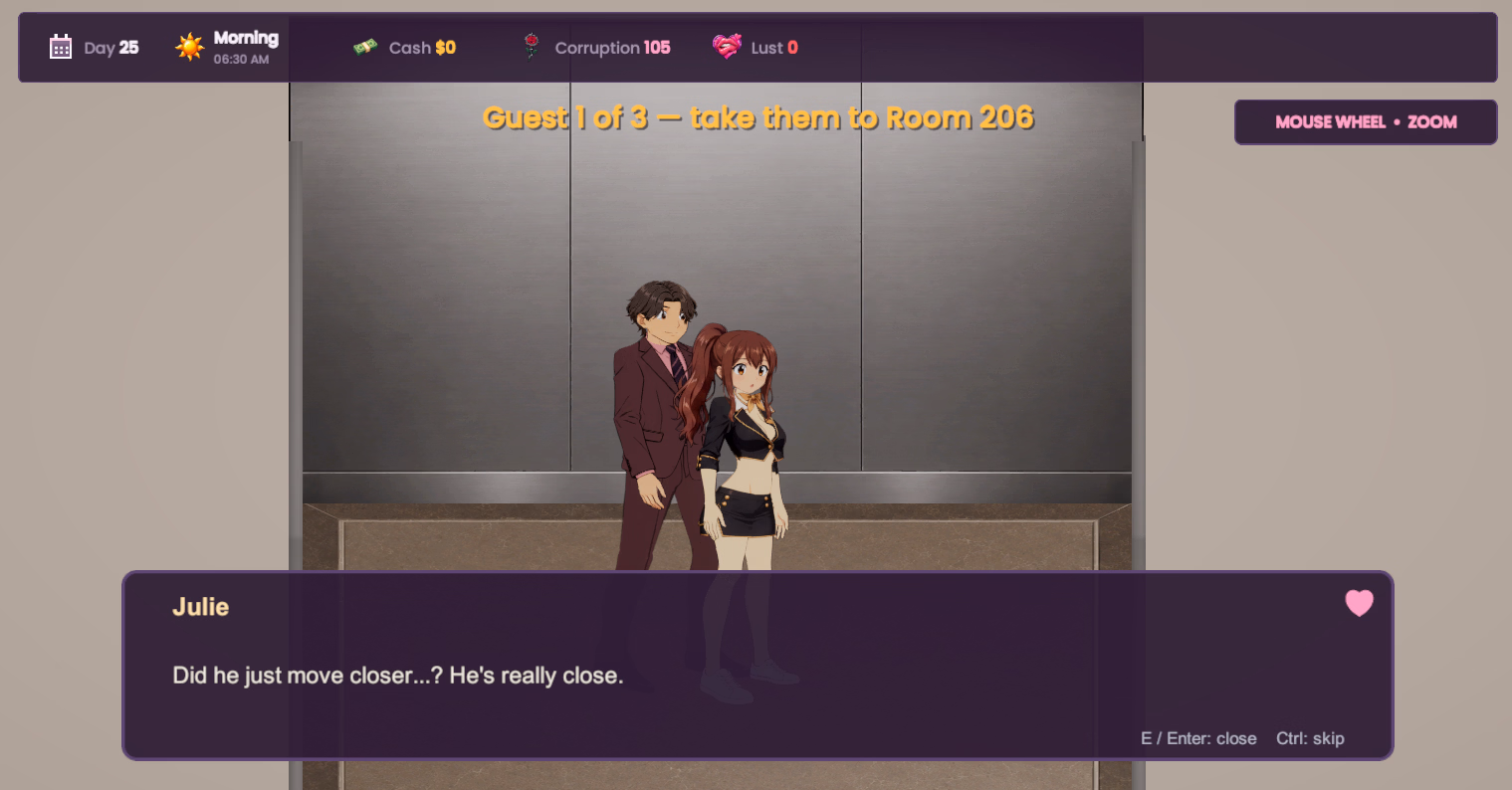 Unity Hotel Corruption [v0.1] [BeanieOwl]