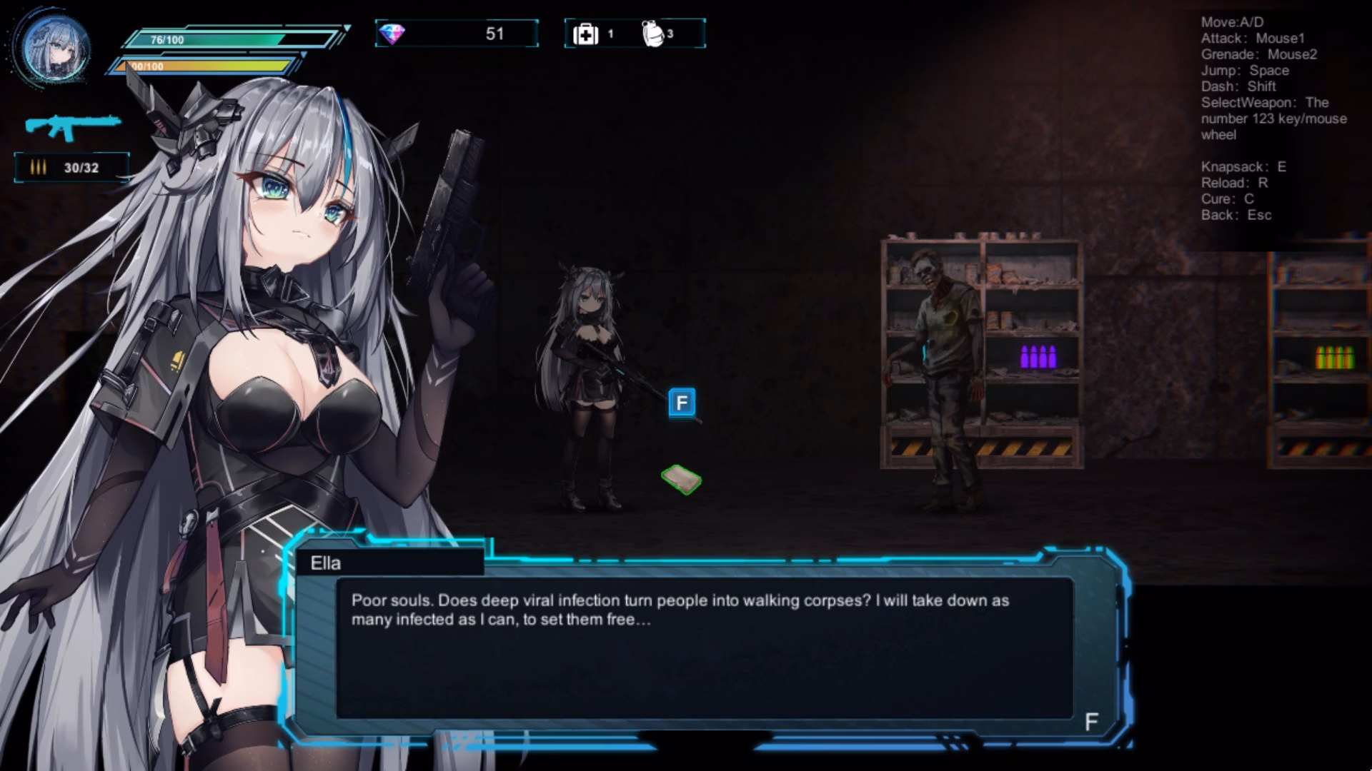 Unity Symbiont Zero-Type [Demo v0.2] [Gekka Kobo]