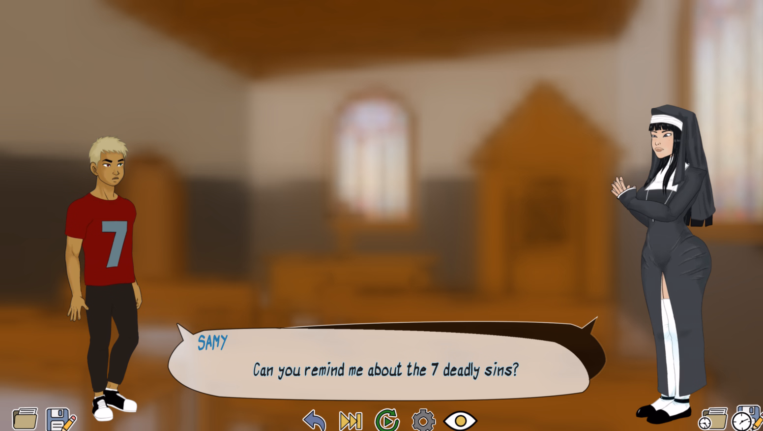 VN Ren'Py 7Sins School [V0.1] [TSK Game Studio]