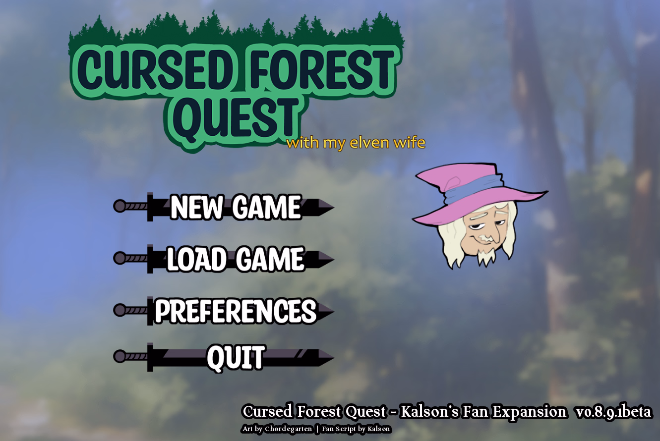 VN Ren'Py Cursed Forest Quest - Kalson Fan Expansion [v0.8.9.1] [Kalson]