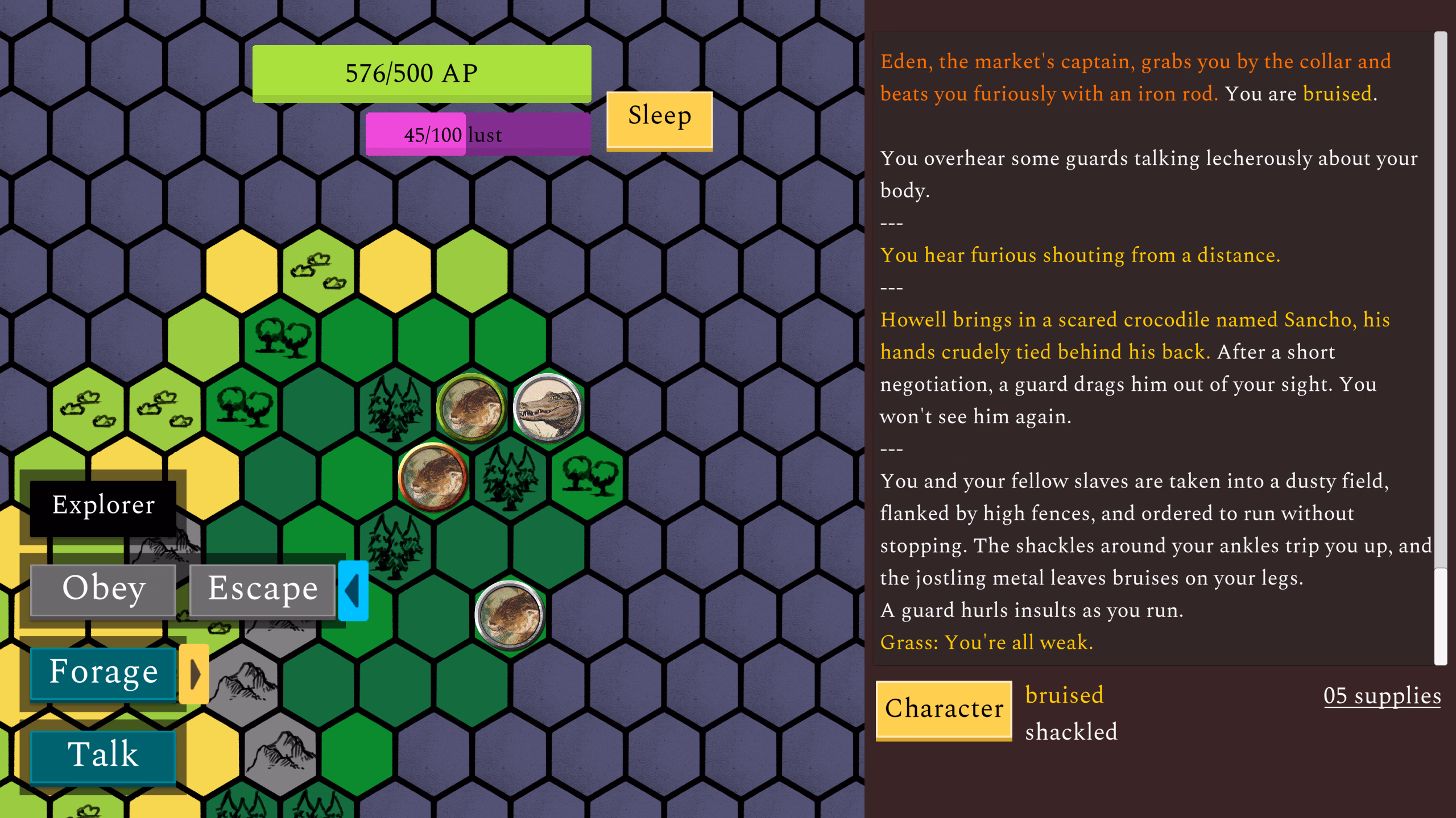 Unity Lusty Continent: Text-based furry RPG [v0.33] [Tiger Blue Games]