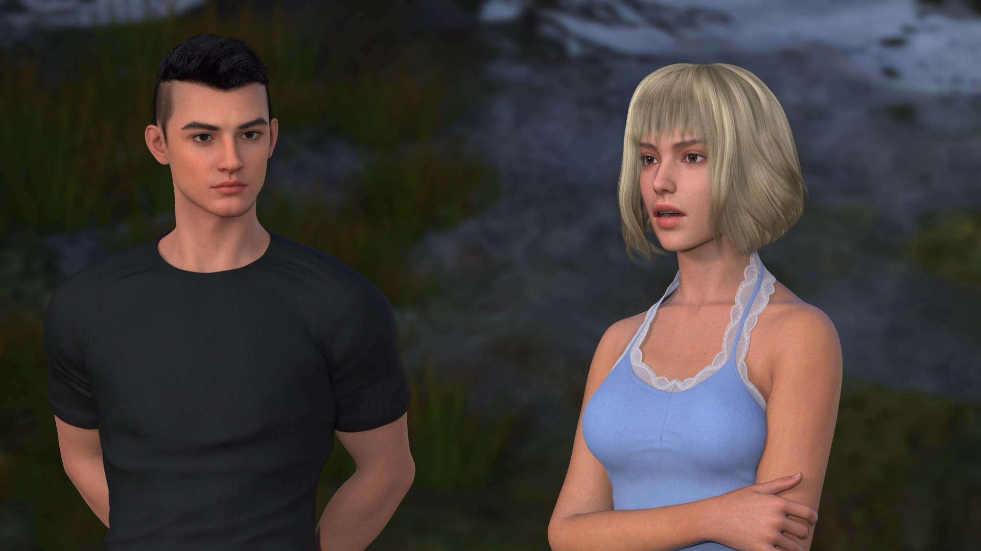 VN Ren'Py Crossroads [v0.1] [Choripan Studio]