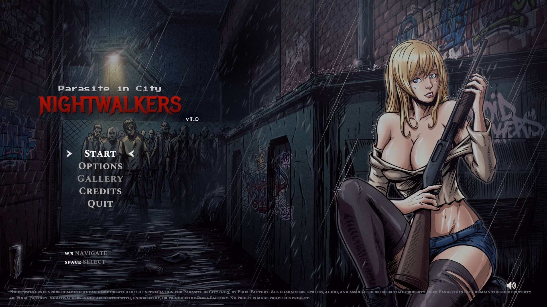 Unity Parasite in City: Nightwalkers [v1.02] [Ms Niche]