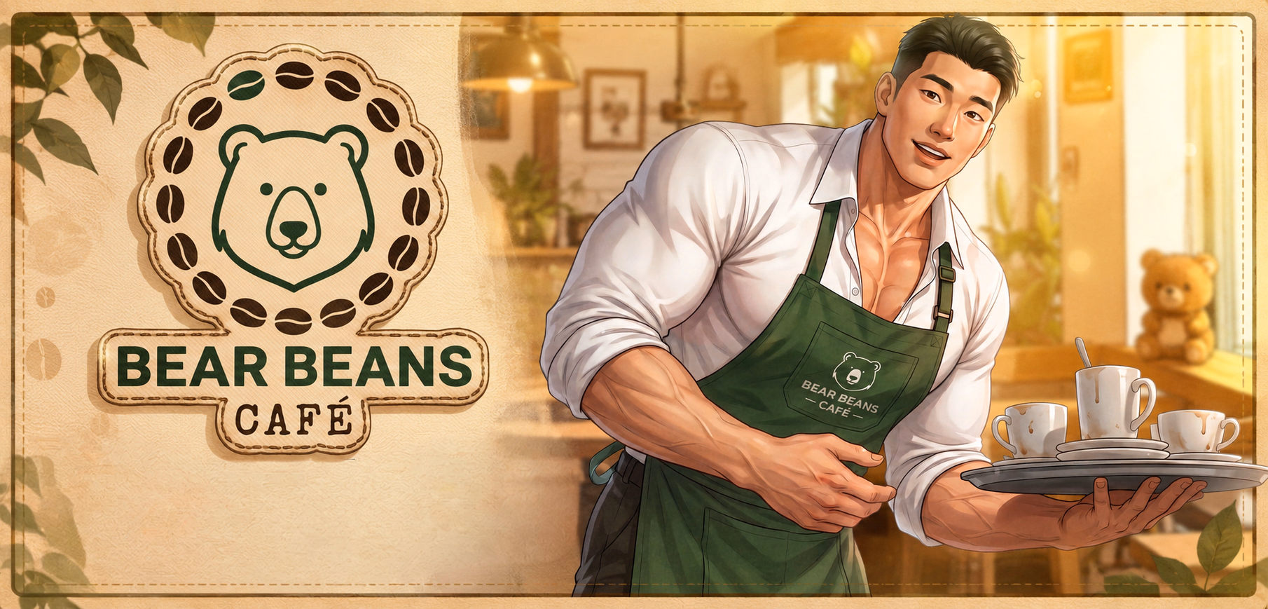 Ren'Py Bear Beans Café [v0.1.0 Demo] [Elwing Studio]