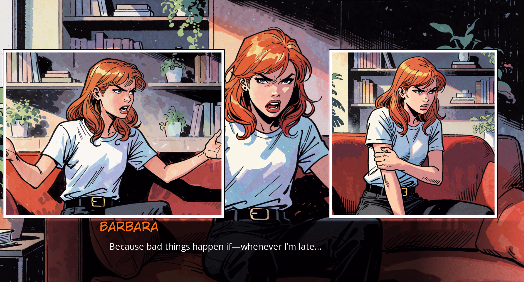 VN Ren'Py Corruption Therapy: Batgirl [Turn: 0] [Domoroboro]